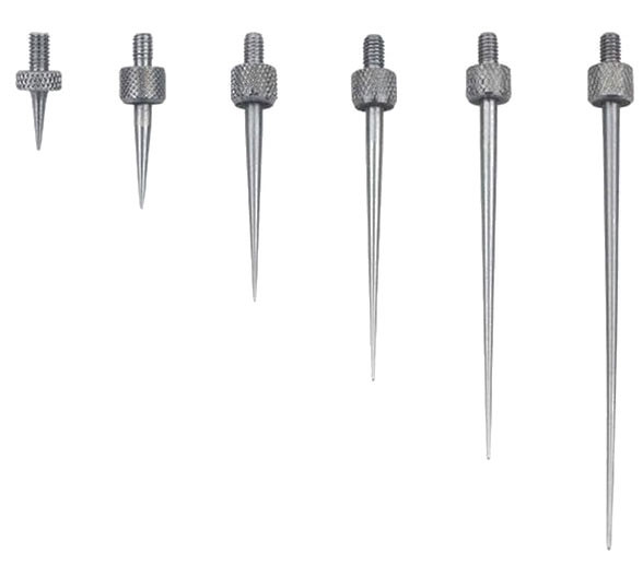M2.5 R0.15 Needle Point Contact Points for Depth Gauge Dial Indicators Tip