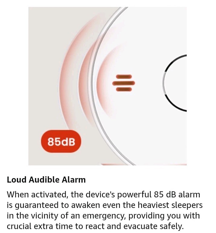 2x New Smoke Alarms 10 Years Battery Sealed Battery For Home,Business,Office,