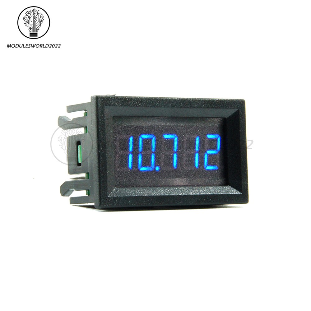 DC0-33V 0.36 inch LED Display 3 Wire 5 Digit High-precision Voltmeter 3 Color