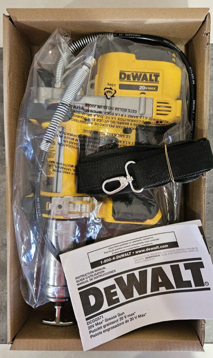 DEWALT 20V MAX Cordless Grease Gun – Tool Only DCGG571B