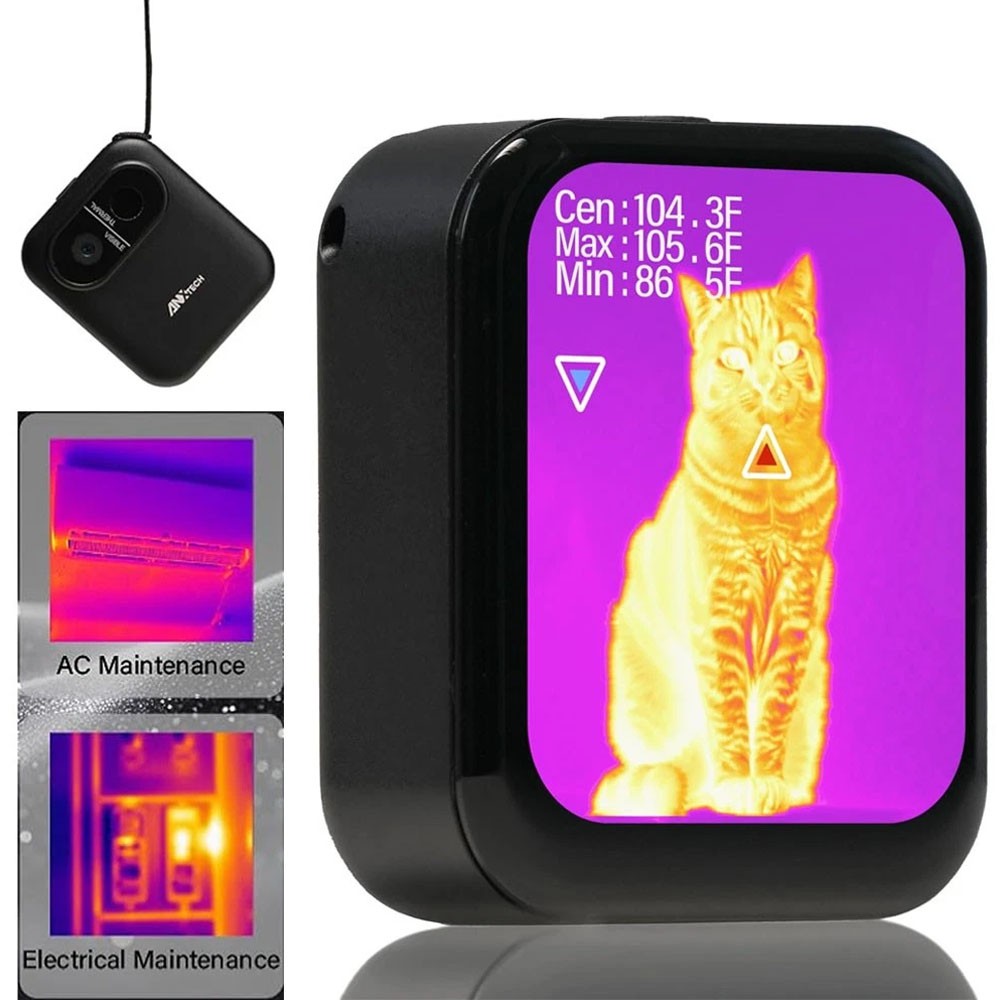 Thermal Imaging Camera IR Resolution 80×60 Infrared Thermal Imager Touchscreen