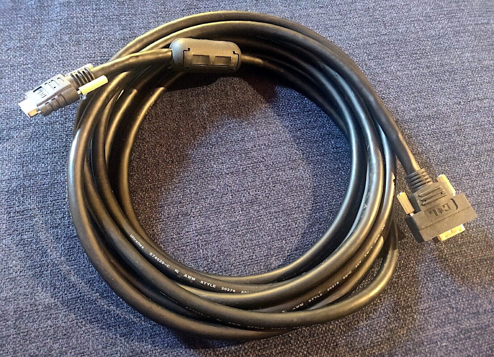 Mini SDR-to-MDR CamLink Cable, Frame Grabber, Machine-Vision, BLACK: @2m (6.6ft)