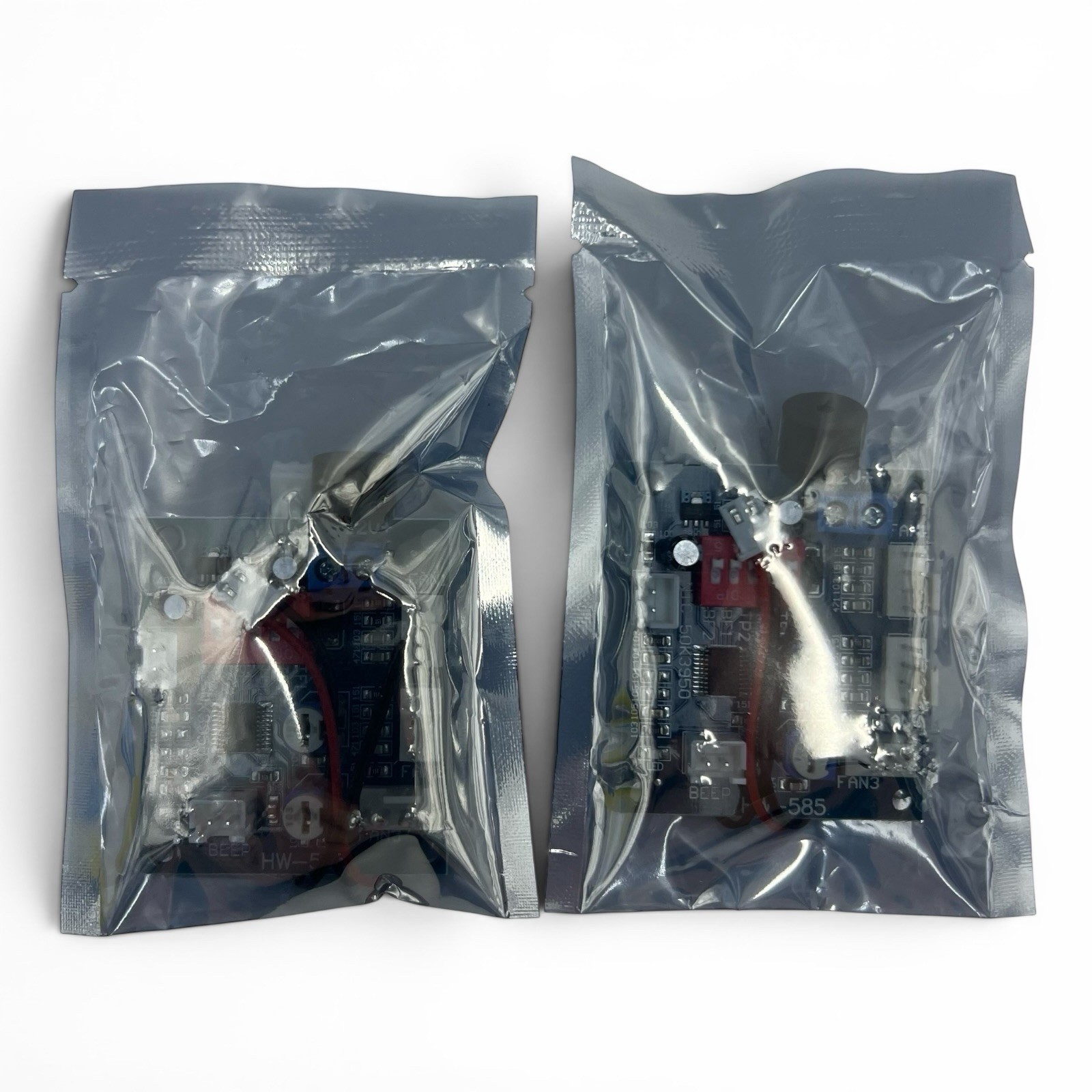 Comidox 2PCS DC 12V 4 Wire PWM PC CPU Fan Temperature Control Speed blue