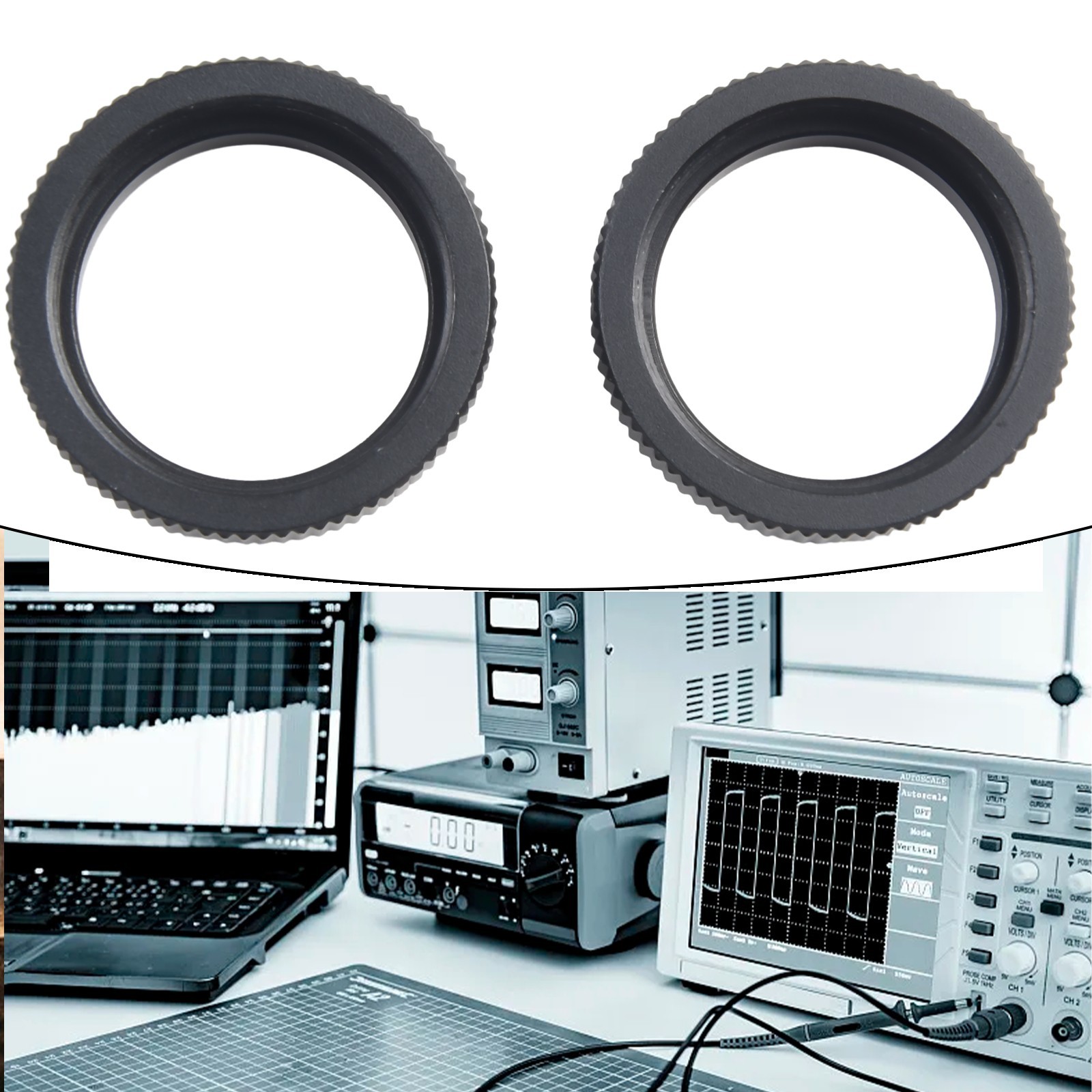 C mount to CS mount adapter 5mm thickness isolation ring for CCTV lenses