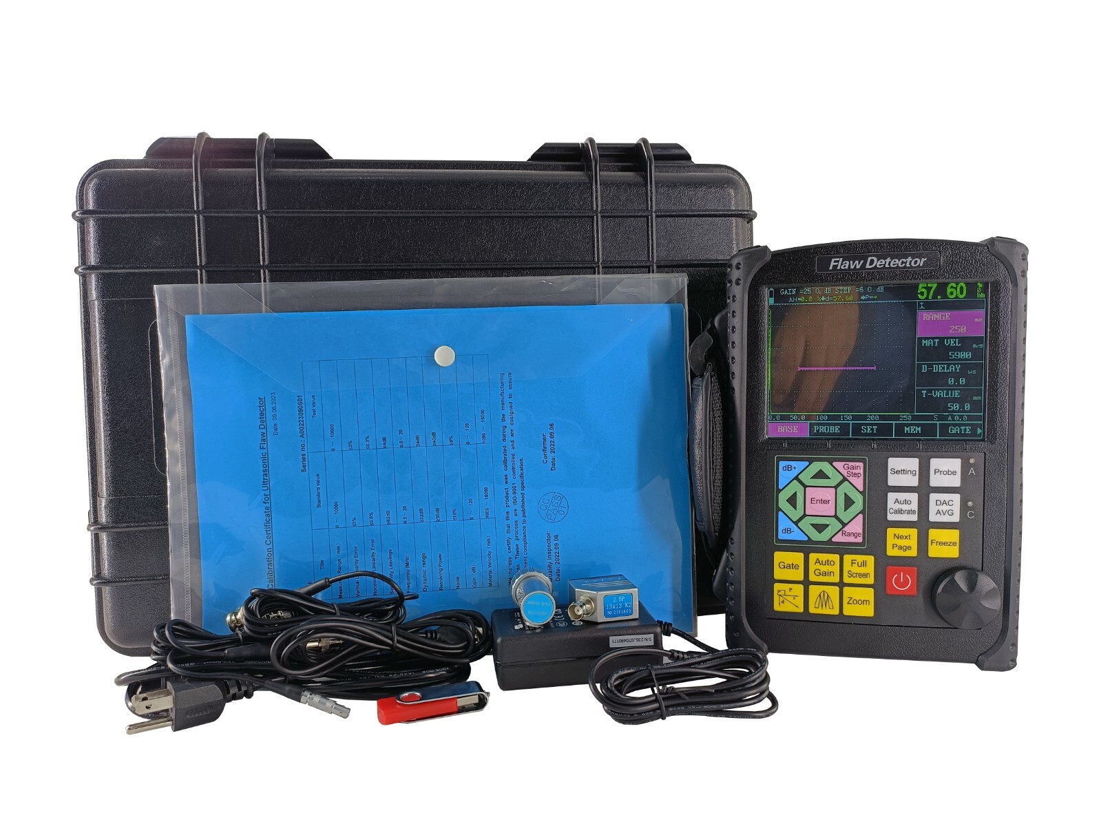 Digital Ultrasonic Flaw Detector with Powerful PC Software,Reports Can Be Export