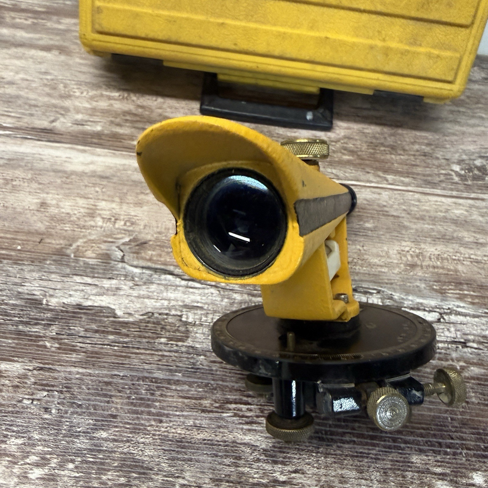 Berger Instruments Model 190B Transit Level & case SURVEYOR TOOL CLEAR OPTICS