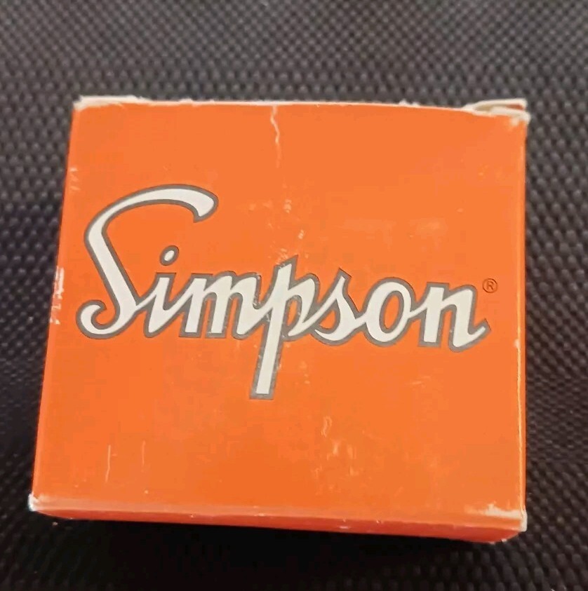 New Boxed Simpson, M135-1-0-13-1, DC Voltmeter, 0-20V, 5Vdc pwr **NOT CHINESE**