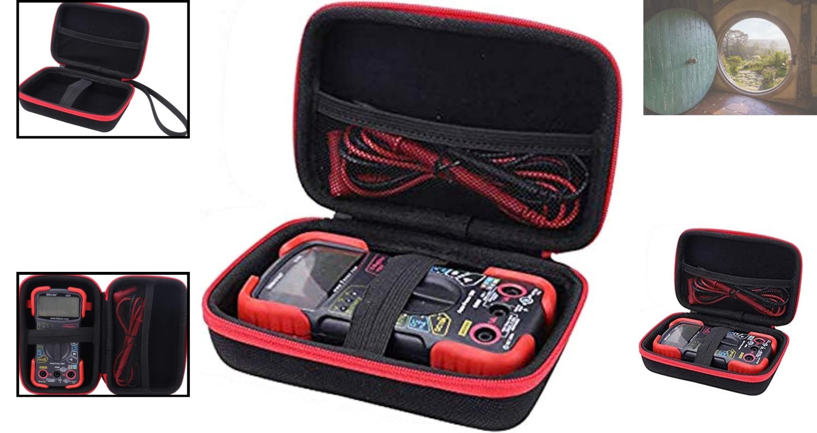 Crush Resistant Hard Case for INNOVA Digital Multimeter – Compact & Lightweight