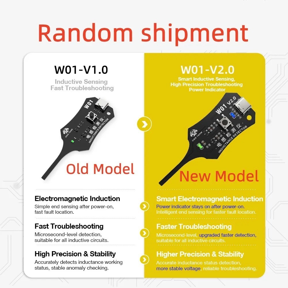 Universal Inductance Tester W01 Inductor Detectors With Compactly Construction