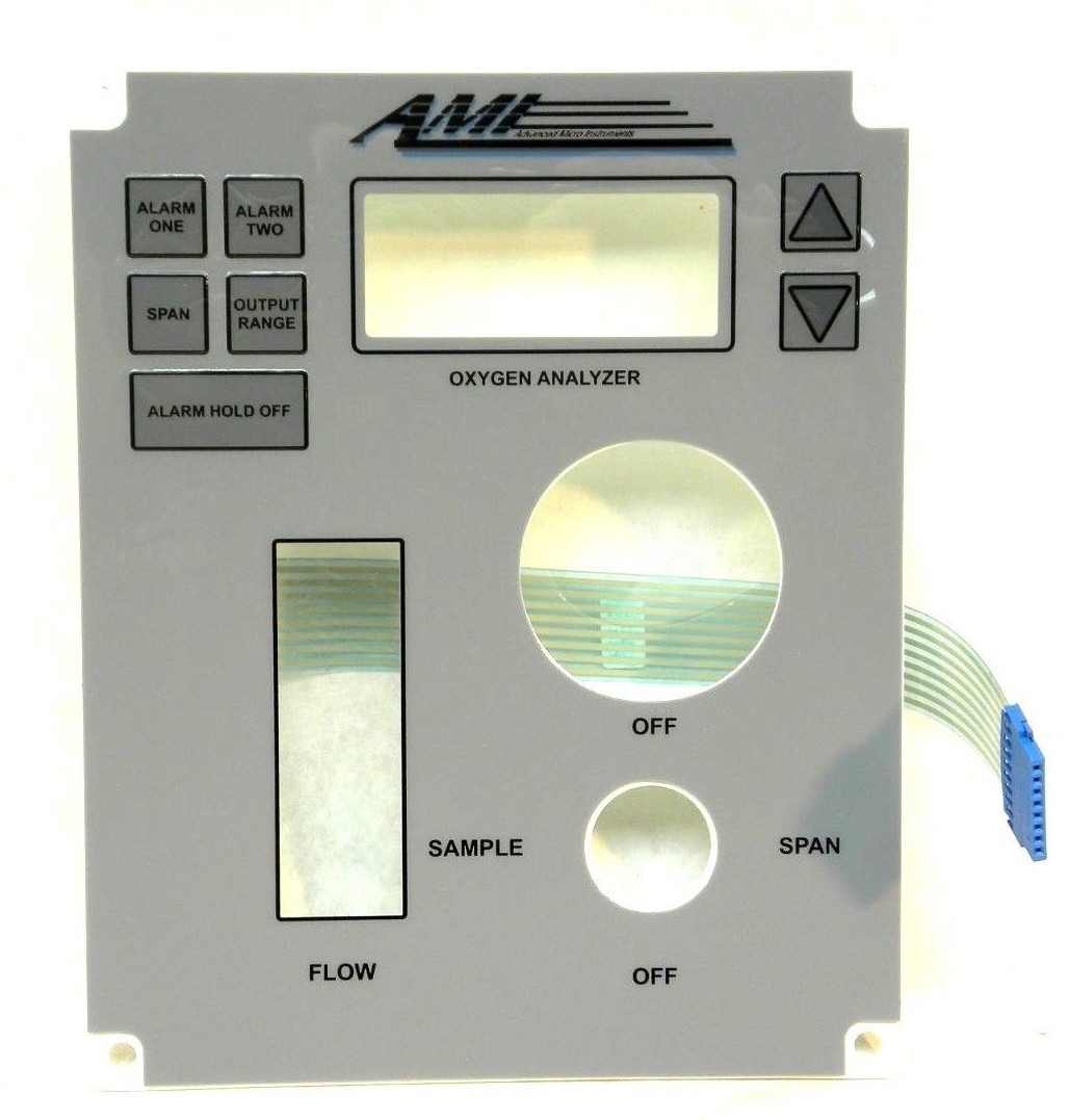 AMI Advanced Micro Industries Oxygen Analyzer MODEL 2010BR CORDED TOUCHSCREEN IG