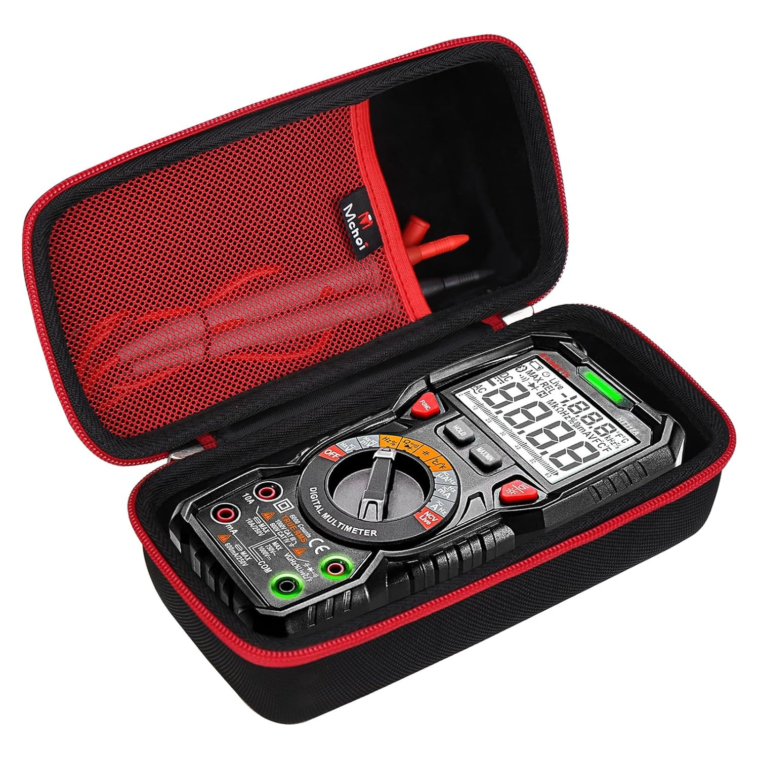 Hard EVA Travel Case Fits for KAIWEETS Digital Multimeter TRMS 6000