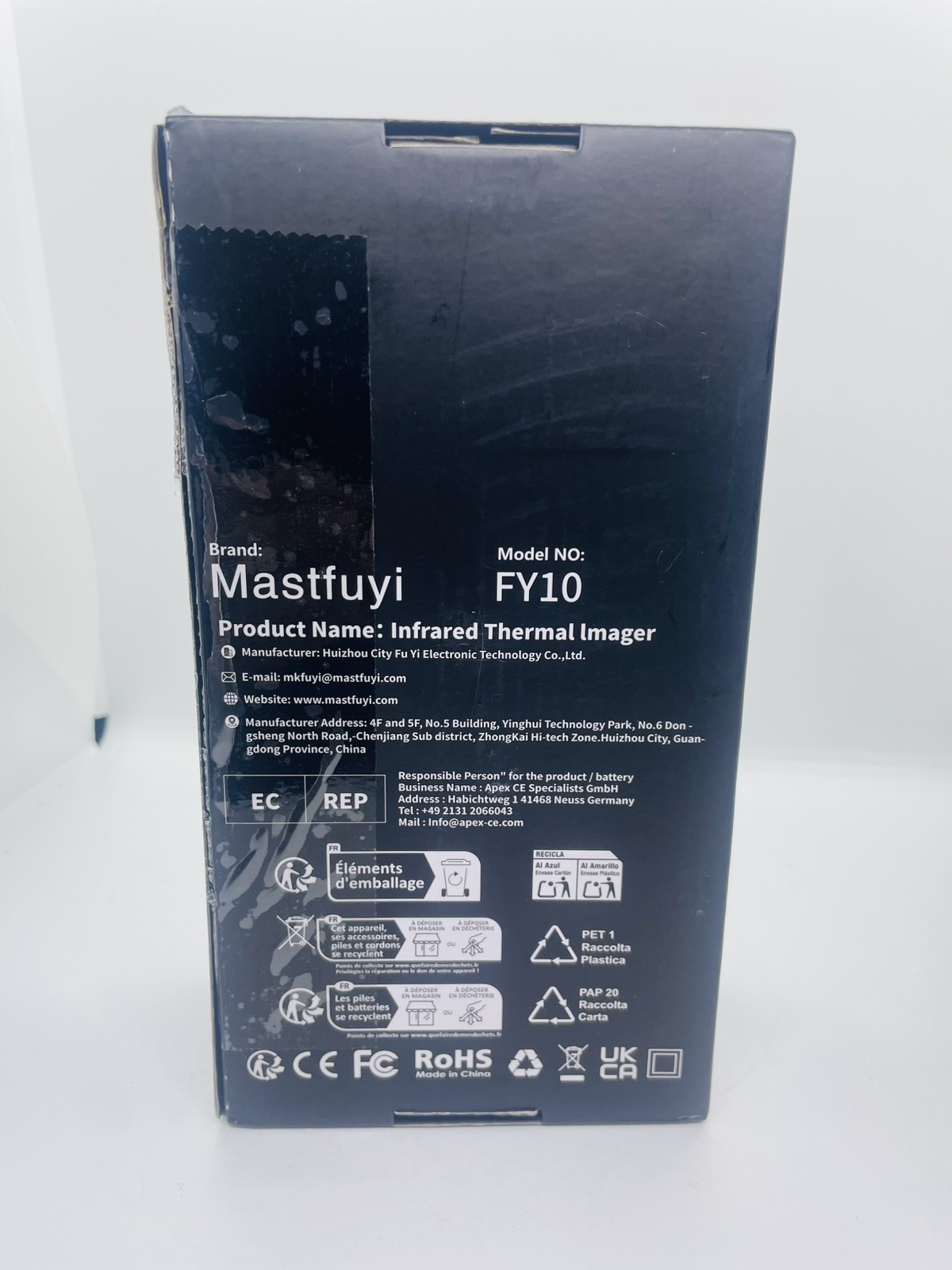 Mastfuyi FY10 Thermal Imaging Camera, Handheld Infrared Imager