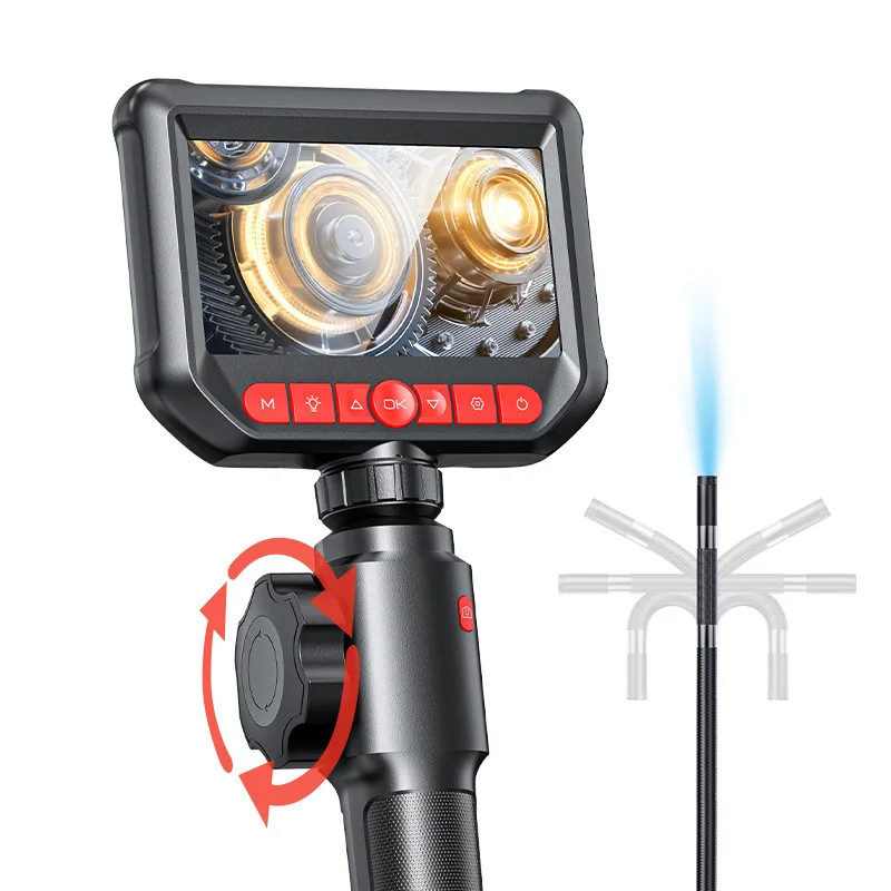 S20B 4.3 Inch Screen 360° Portable Borescope Camera for Auto Repair