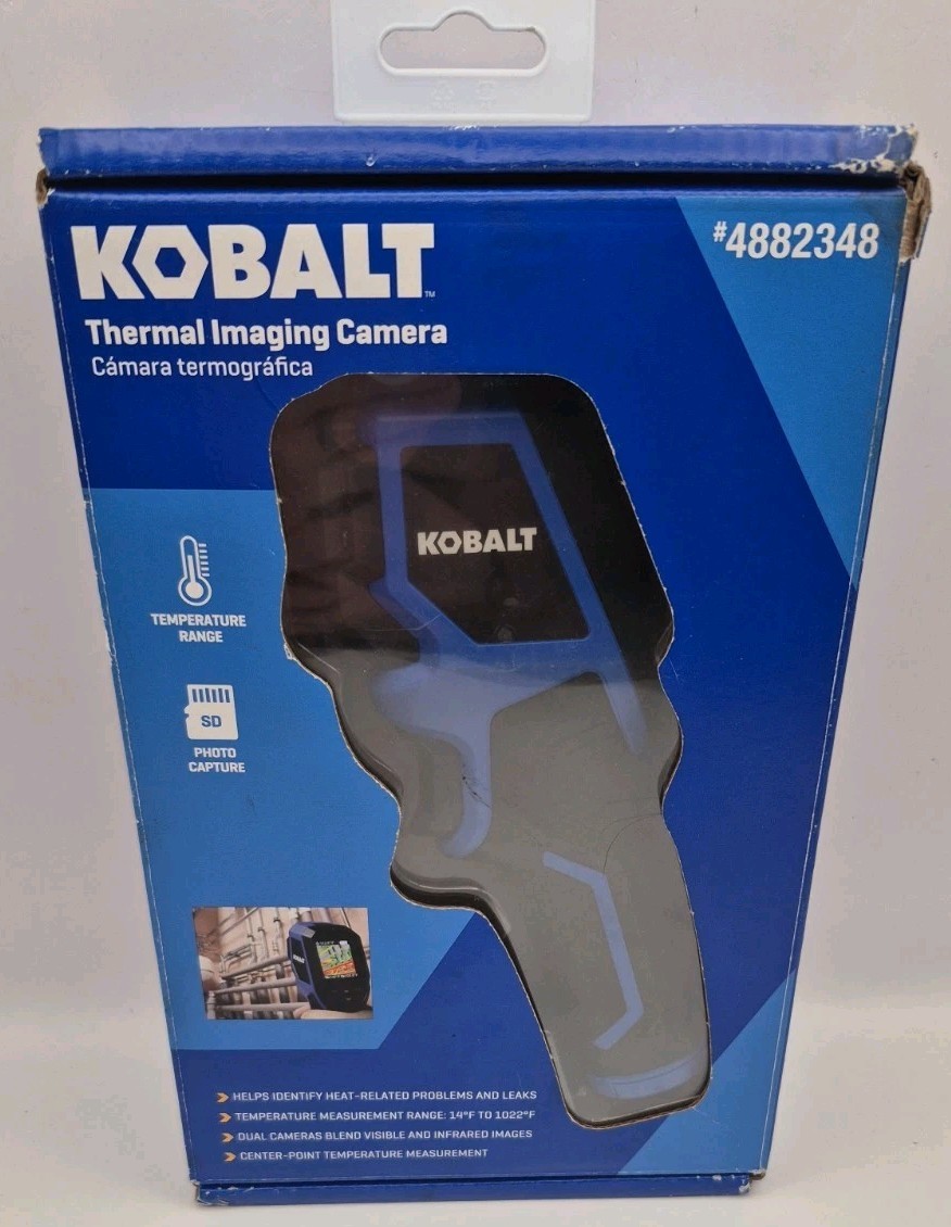 Kobalt 4882348 Thermal Imaging Camera Open Box