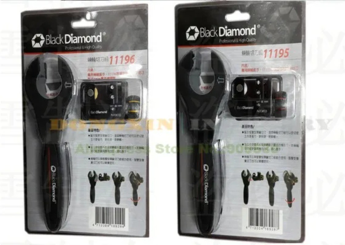 4-22mm, 11195 Model Black Diamond Mini Size Tube Cutter with Ratchet Handle