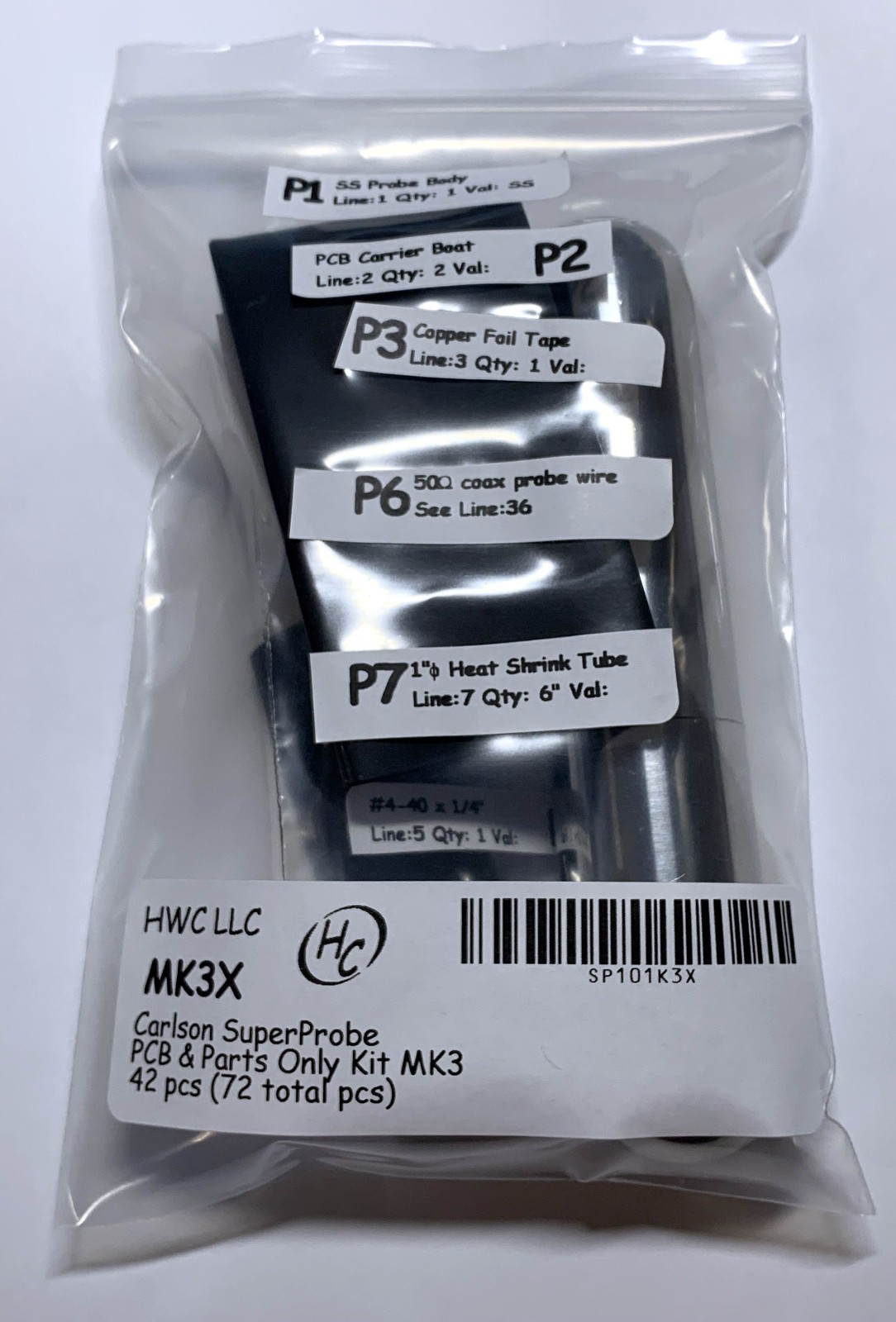 All New Carlson SuperProbe 2 MK3AX Probe UPGRADE Kit (Requires MK2/MK2ASM Kit)