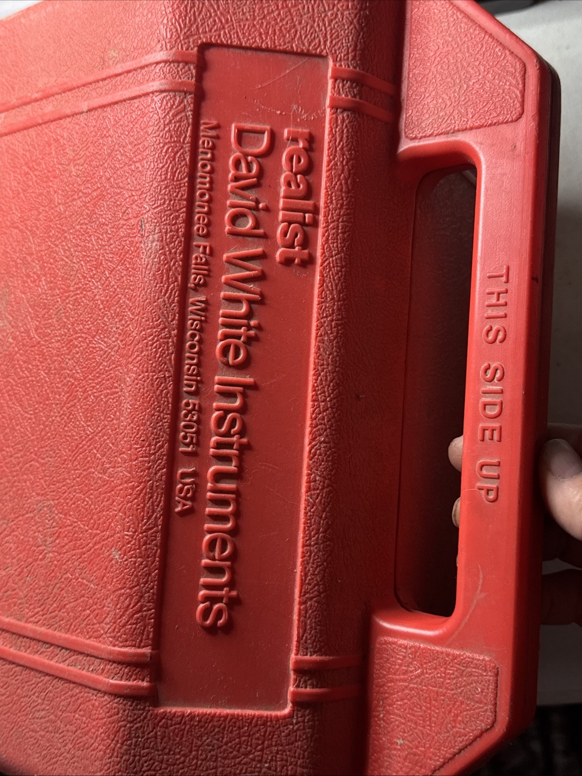 David White Surveyors Transit AL 8 -22 Series With Carrying Case