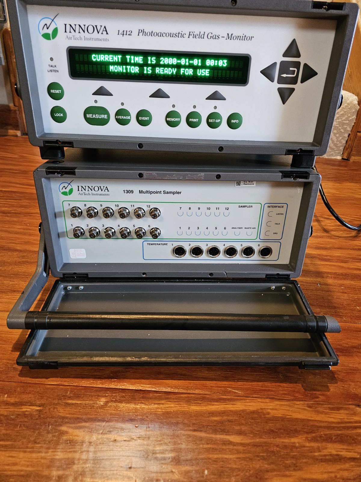 LUMASENSE Photoacoustic Monitor INNOVA 1412 + INNOVA 1309 Multipoint Sampler