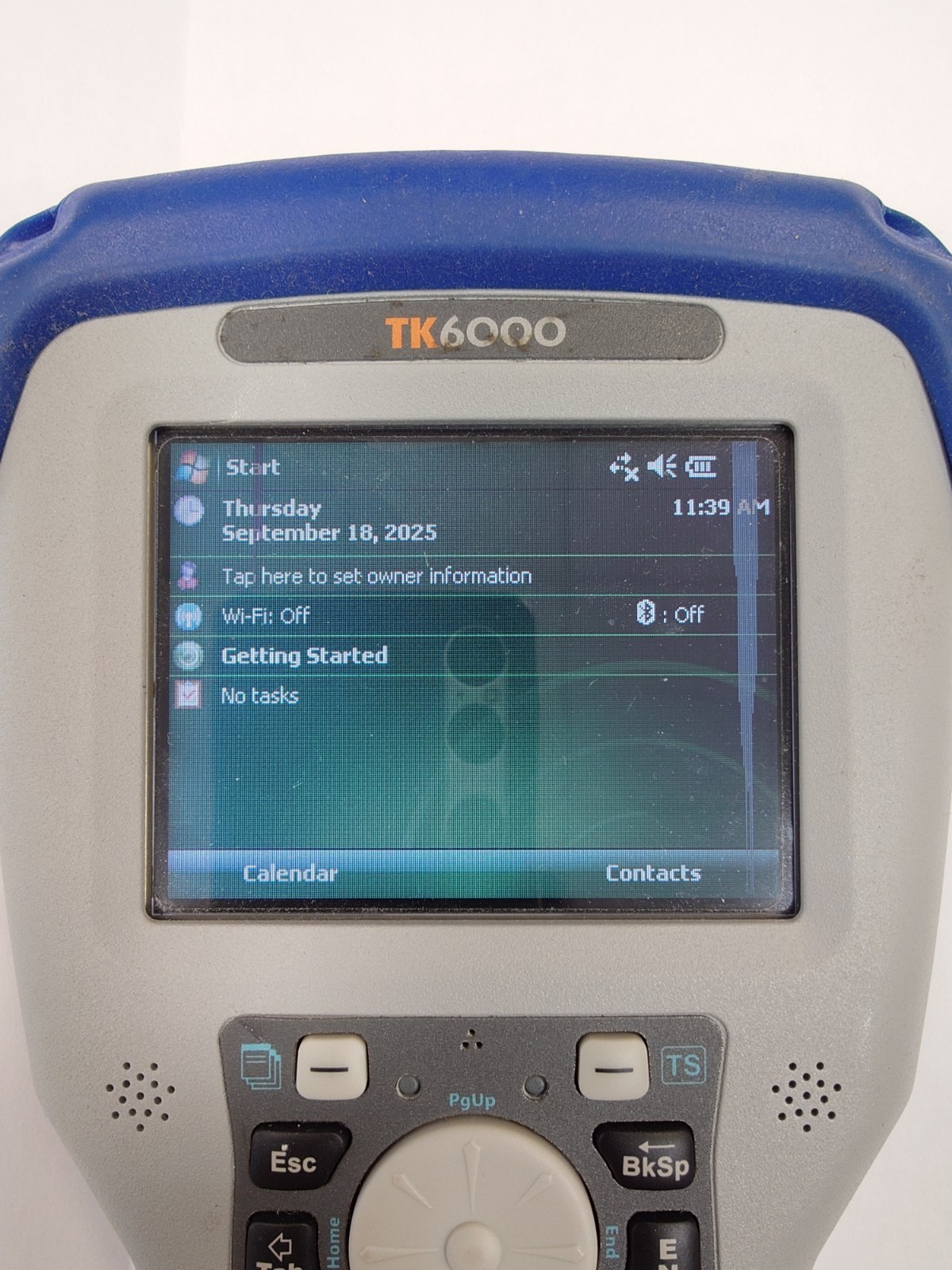 Juniper TK6000 Carlson Surveyor+ Data Collector FOR PARTS NO SOFTWARE