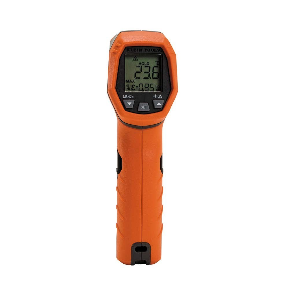 Digital Infrared Thermometer Gun with Dual Laser Targeting & Backlit Display