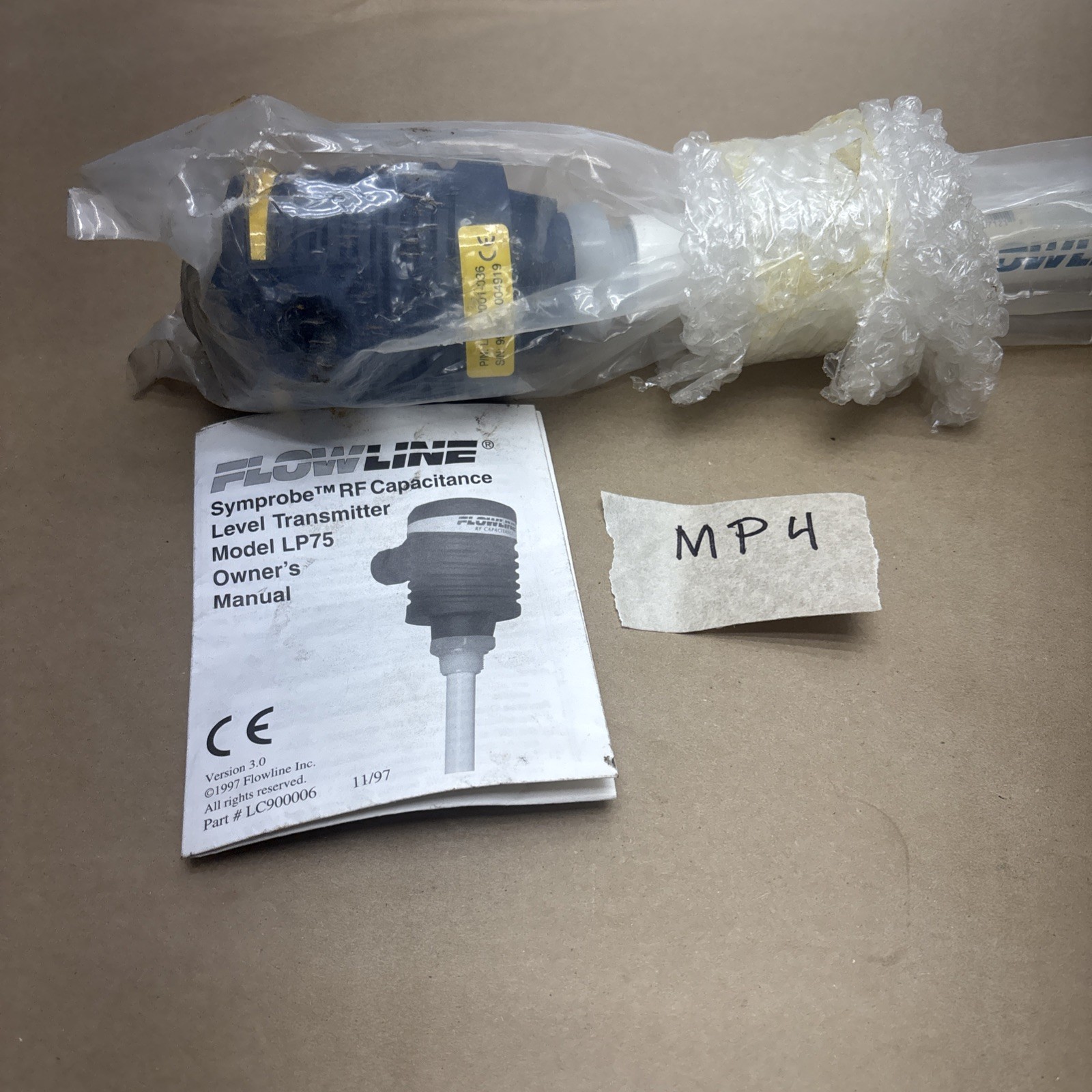 Flowline LP75-2201 Symprobe RF Capacitance Level Transmitter 36″ Fast Shipping