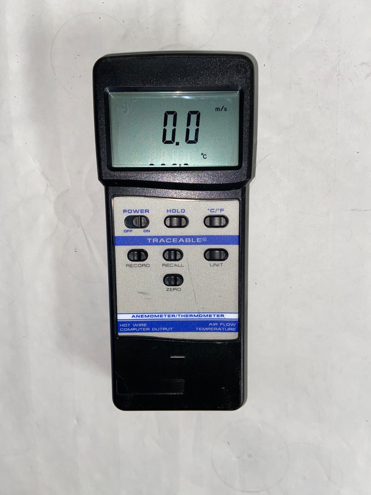 VWR / Traceable 4330 Hot Wire Anemometer / Thermometer w/ Telescopic Probe