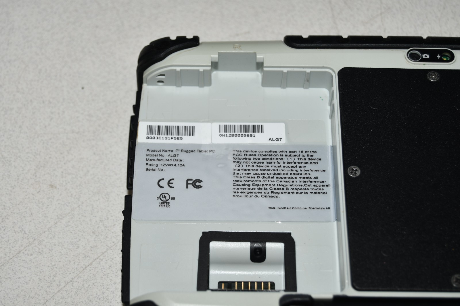 ^ Carlson Supervisor Tablet ALG7 & Antenna Carlson-702-GGL #X8575