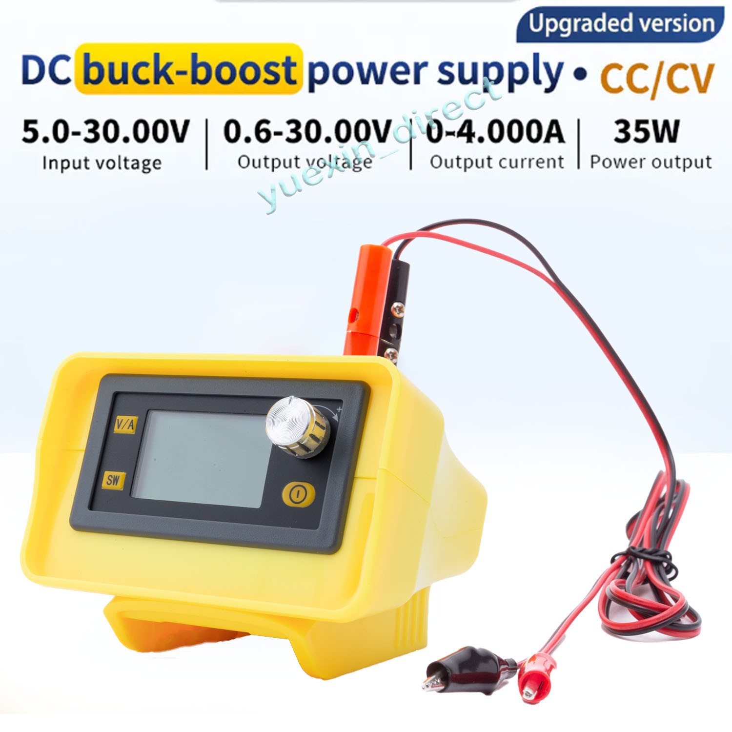 Portable Power Supply Adjustable Voltage For Dewalt 20v Battery Cordless Outdoor