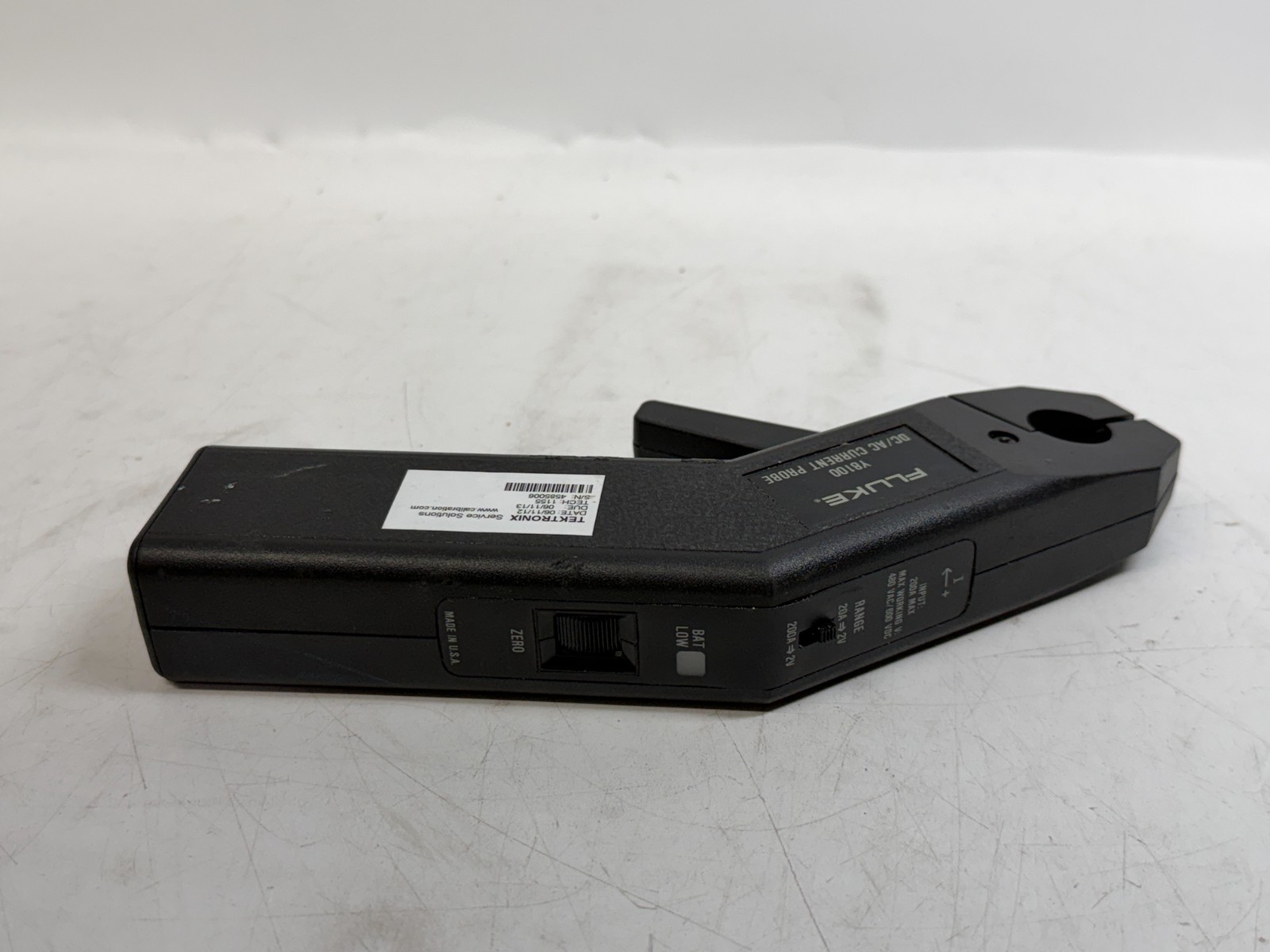 Fluke Y8100 DC/AC Current Probe 20A/200A NO CABLES