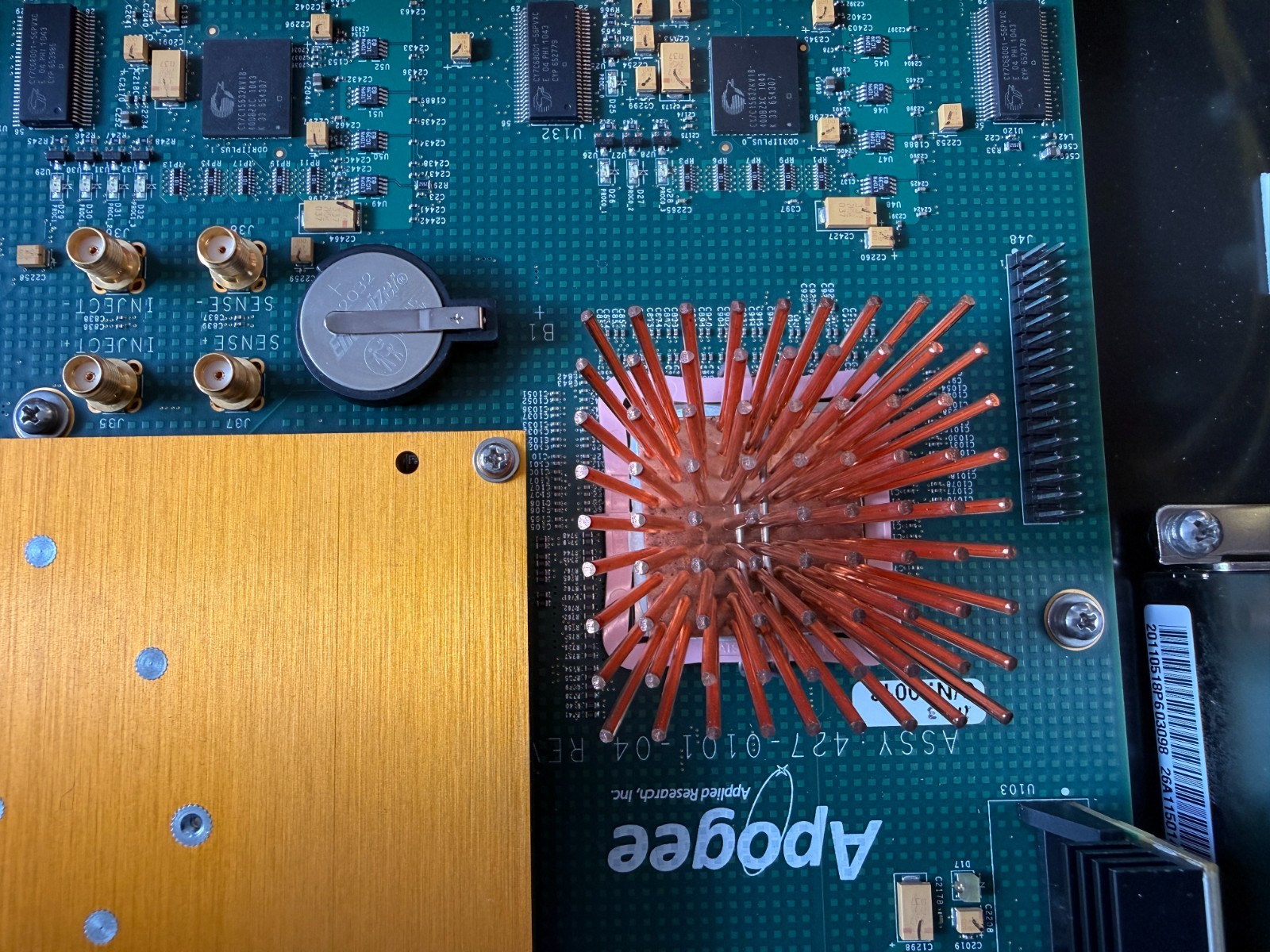 Apogee Applied Research 427 SDR FPGA DSP Acceleration Processor 5RAG8-TE Tested