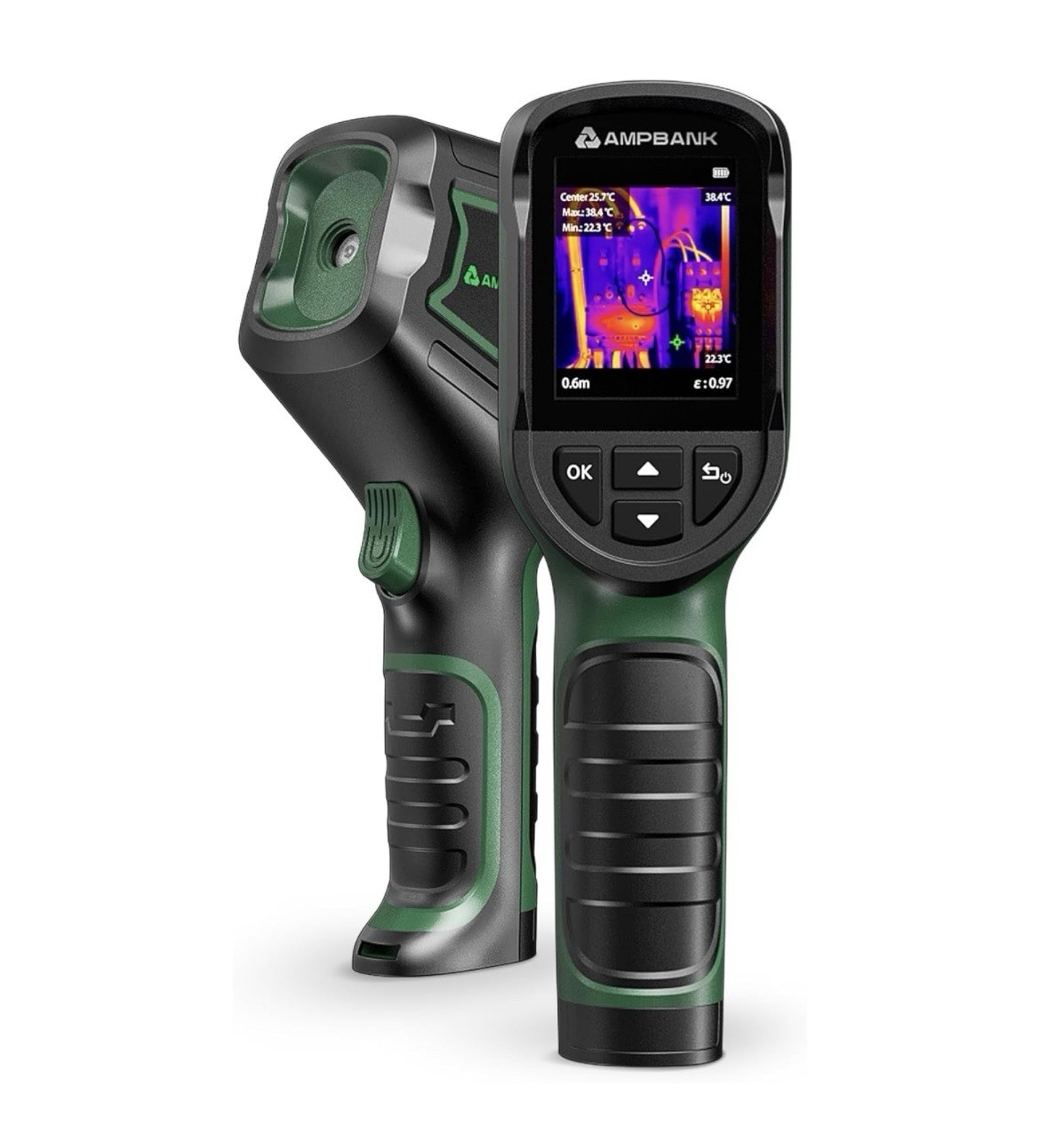 AmpBank H128 Handheld Thermal Imaging Camera 240 x 240 TISR 15-Hour Battery Life