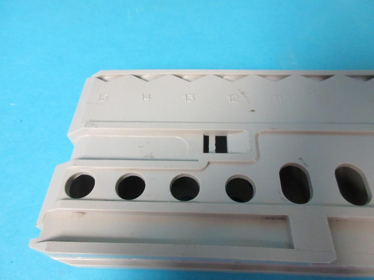 Lot of 20 15-Slot Gamma Counter Detector Rectangular Sample Vial Rack Beige