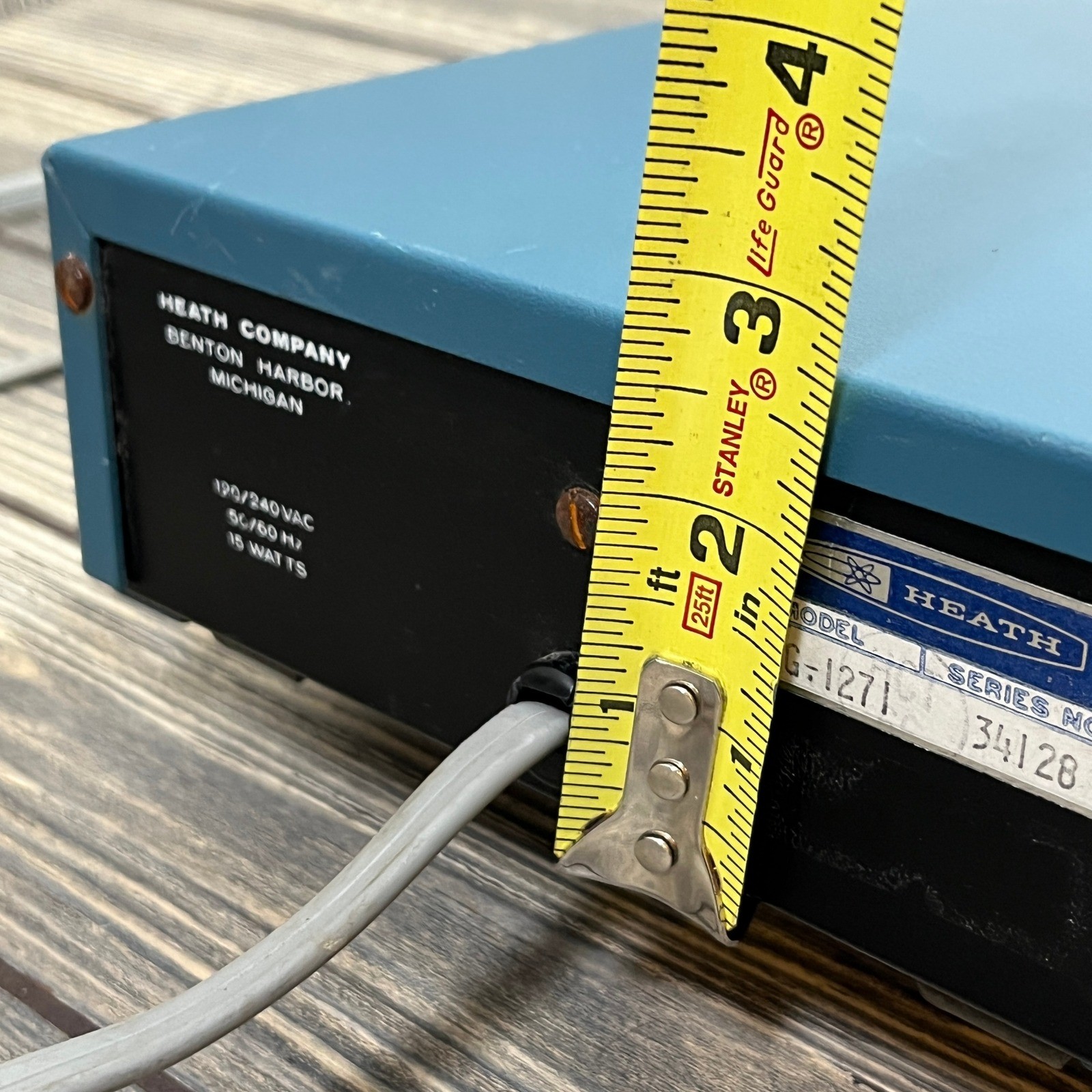 Heath Schlumberger Function Generator SG-1271 Blue Vintage Lab Equipment