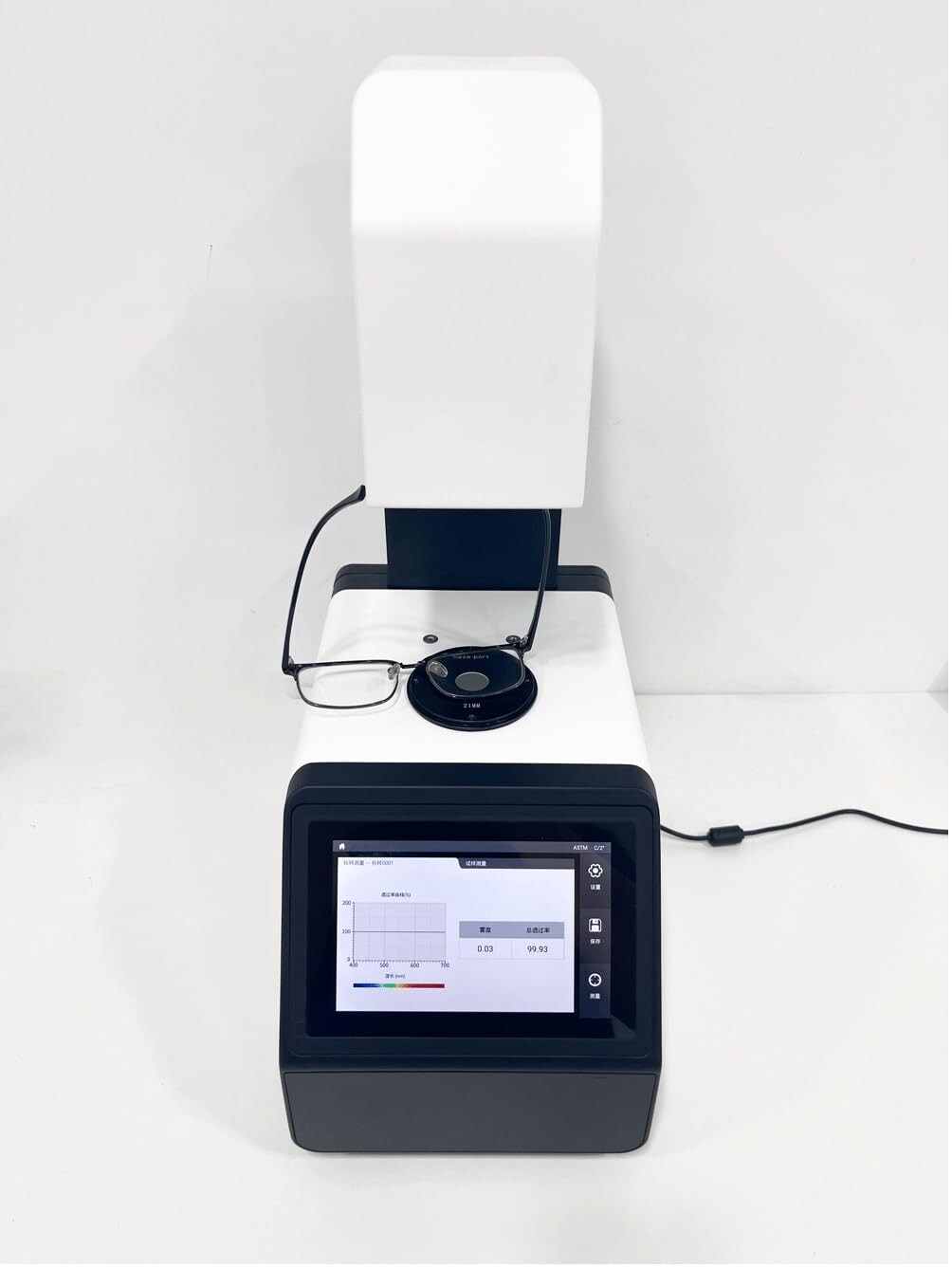 Digital Color Haze Meter Light Transmittance Haze Meter for Film Plastic Glass