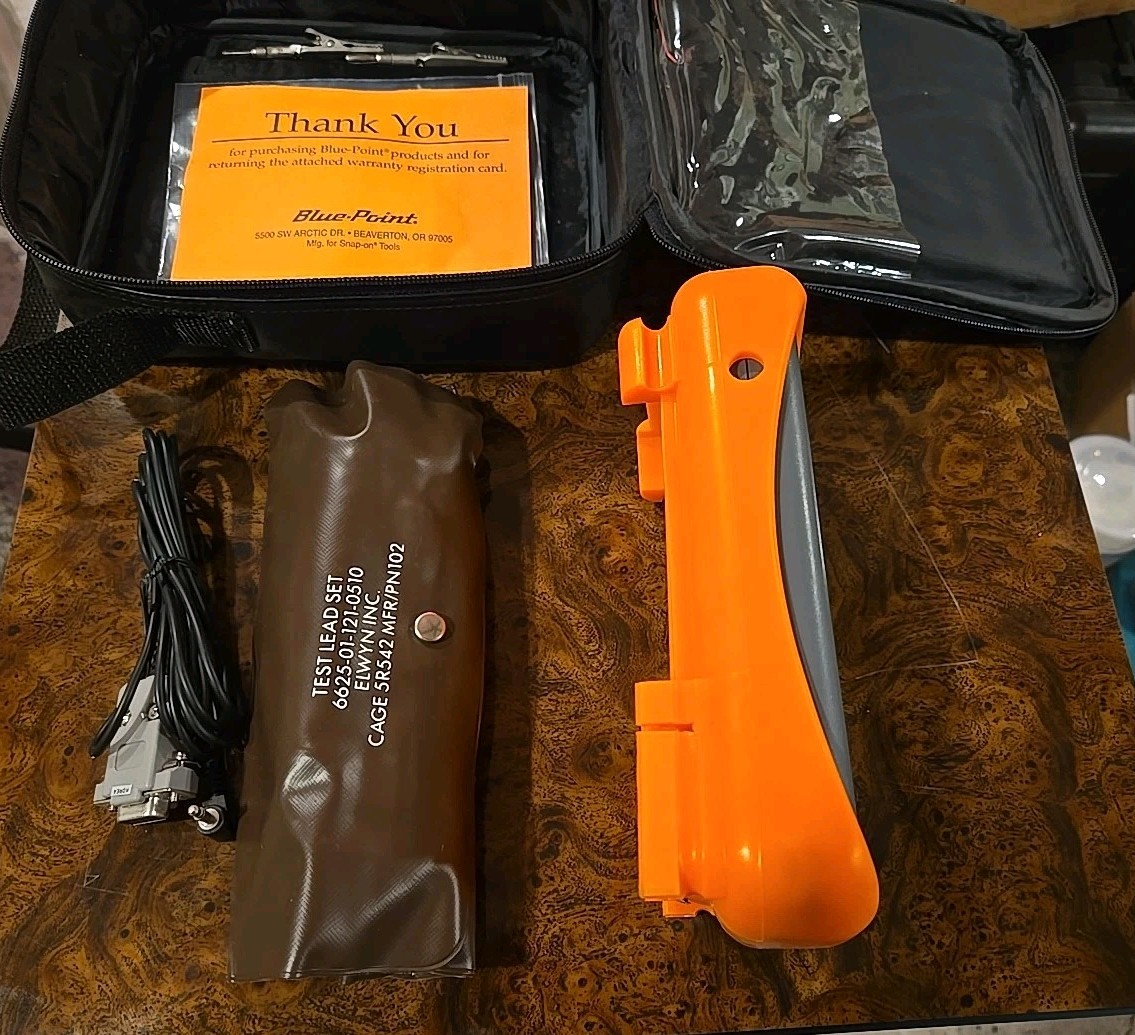 Blue-Point Tools Multimeter MT596 w/ Wire Leads in Soft Case