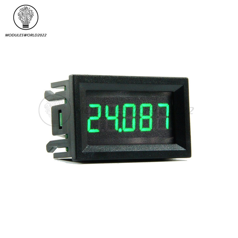 DC0-33V 0.36 inch LED Display 3 Wire 5 Digit High-precision Voltmeter 3 Color