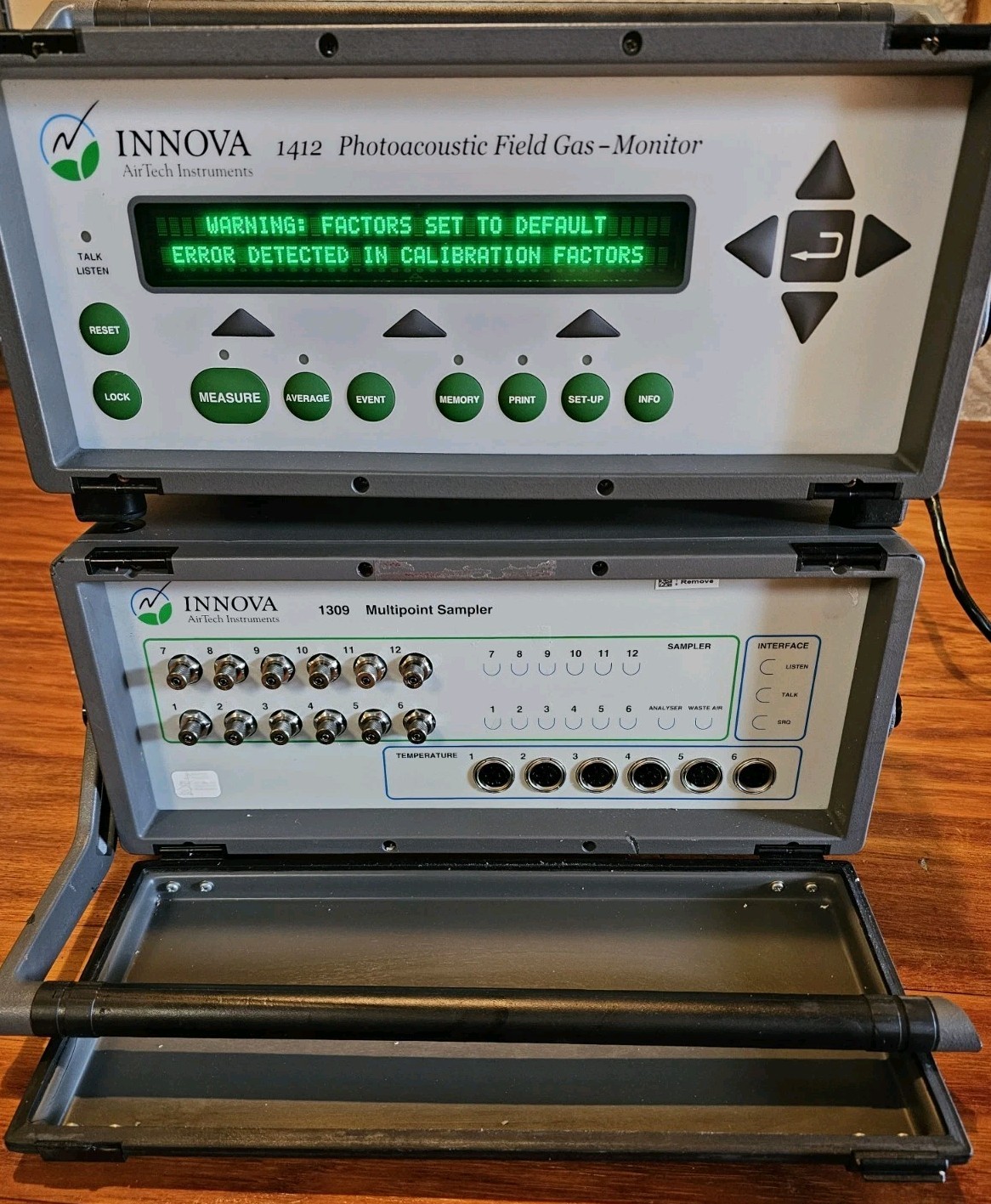 LUMASENSE Photoacoustic Monitor INNOVA 1412 + INNOVA 1309 Multipoint Sampler