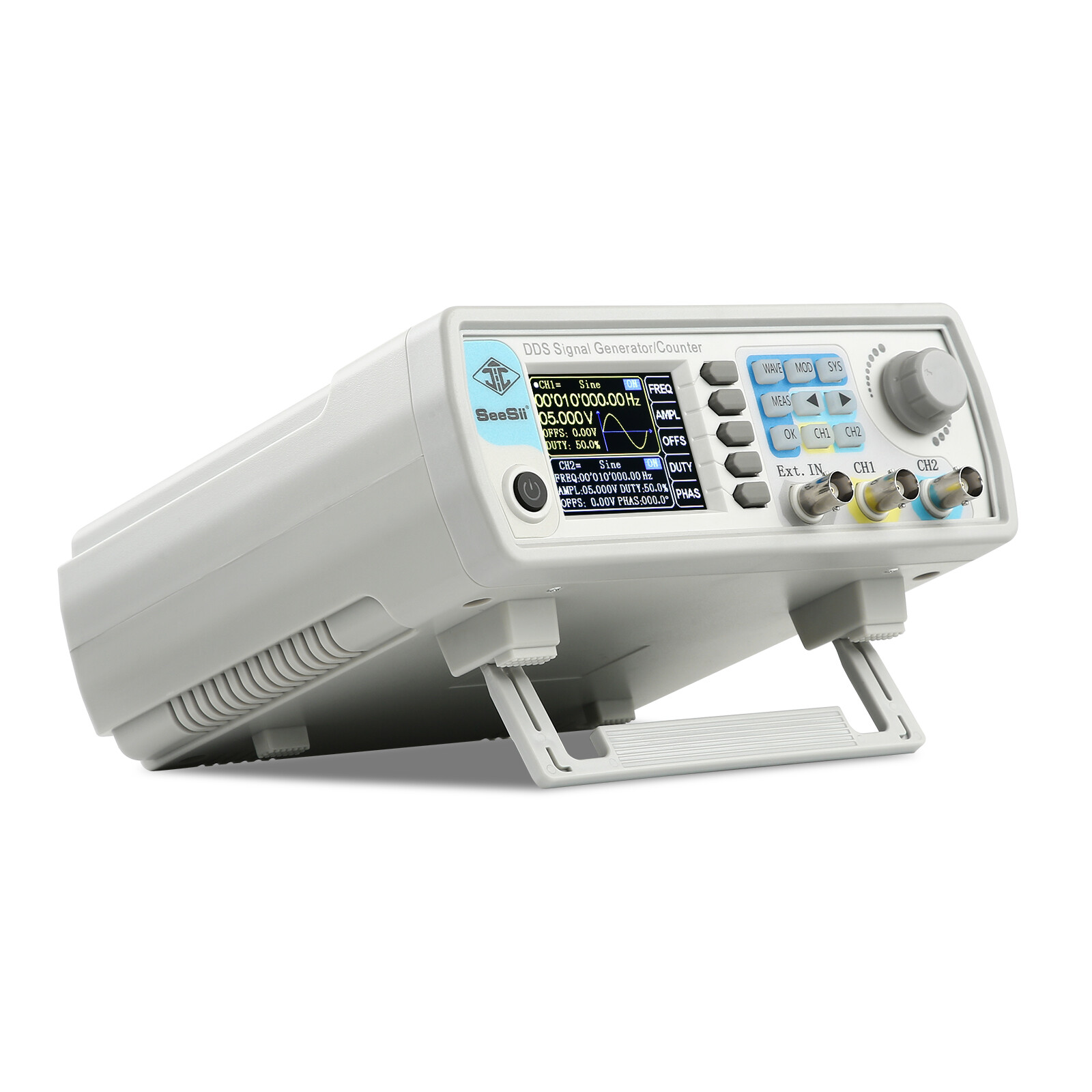 2-channel DDS Arbitrary Waveform Generator 60MHz 200MSa/s DDS Signal Generator