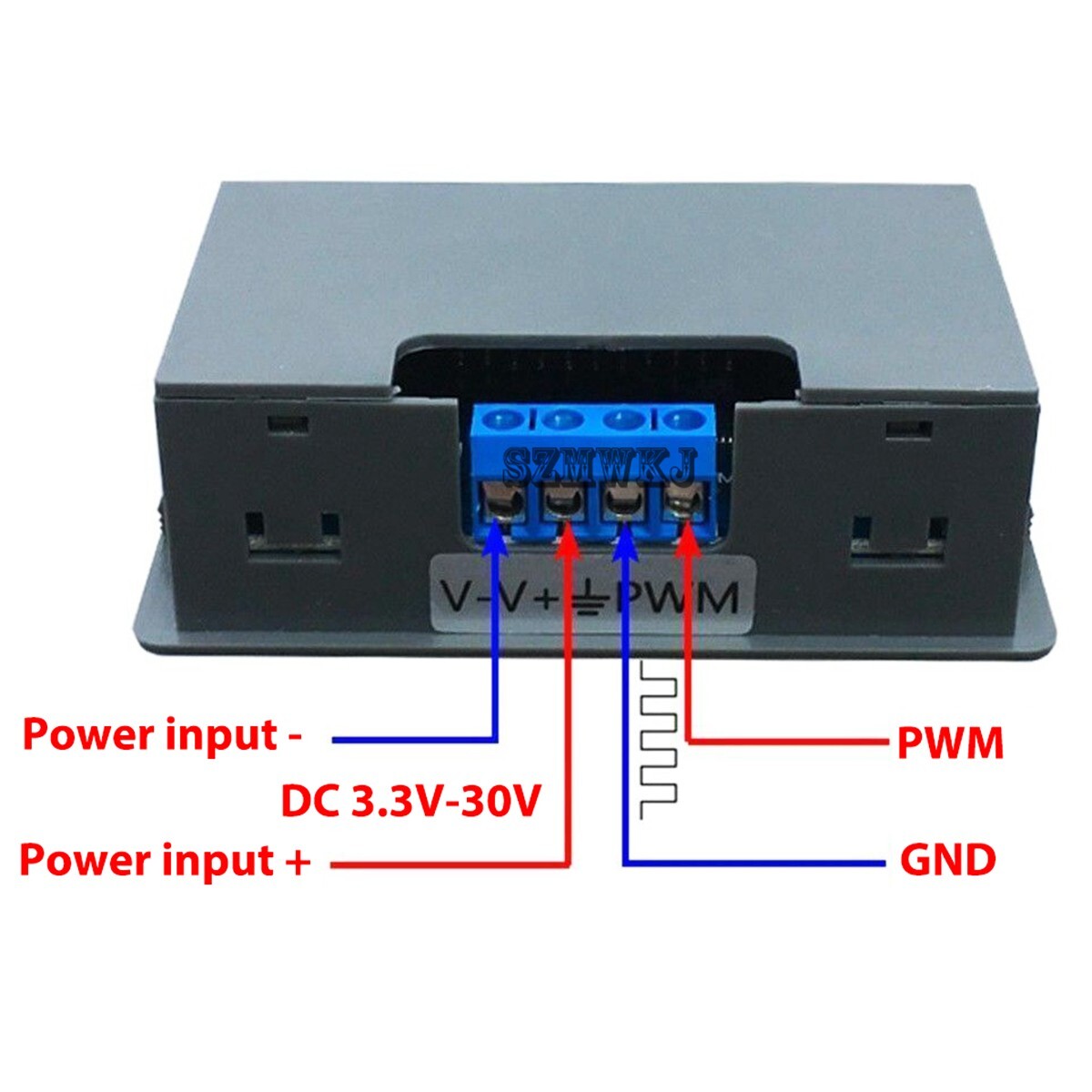 PWM Signal Generator DC 3.3V-30V 1Hz~150KHz Adjustable PWM Pulse Frequency Cycle
