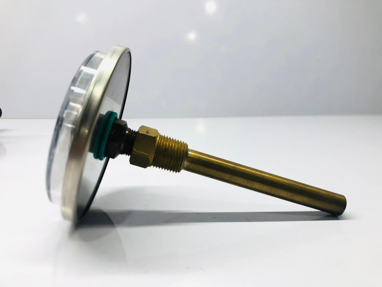 QUALITROL CORP DAL-104-8 0-120 *C LIQUID TEMPERATURE GUAGE FREE FAST SHIP