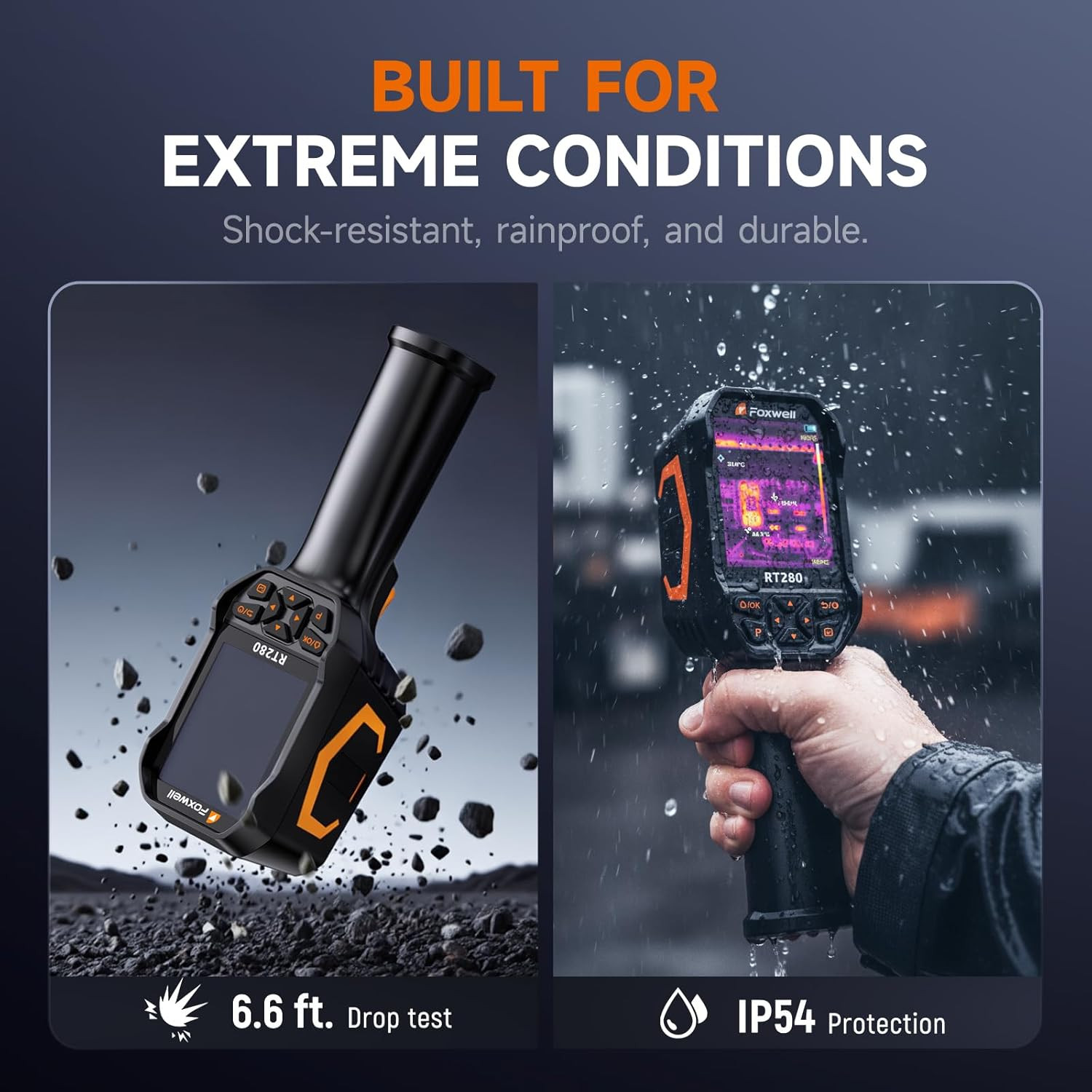 320 X 240 2.8″ LCD Screen Thermal Camera Handheld Infrared Cameras with Laser