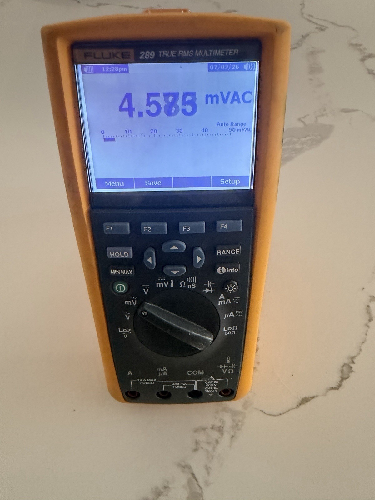 FLUKE 289 TRUE RMS MULTIMETER NO LEADS POWERS ON