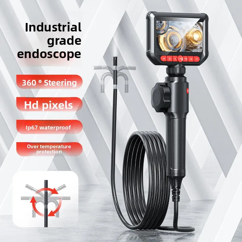 S20B 4.3 Inch Screen 360° Portable Borescope Camera for Auto Repair