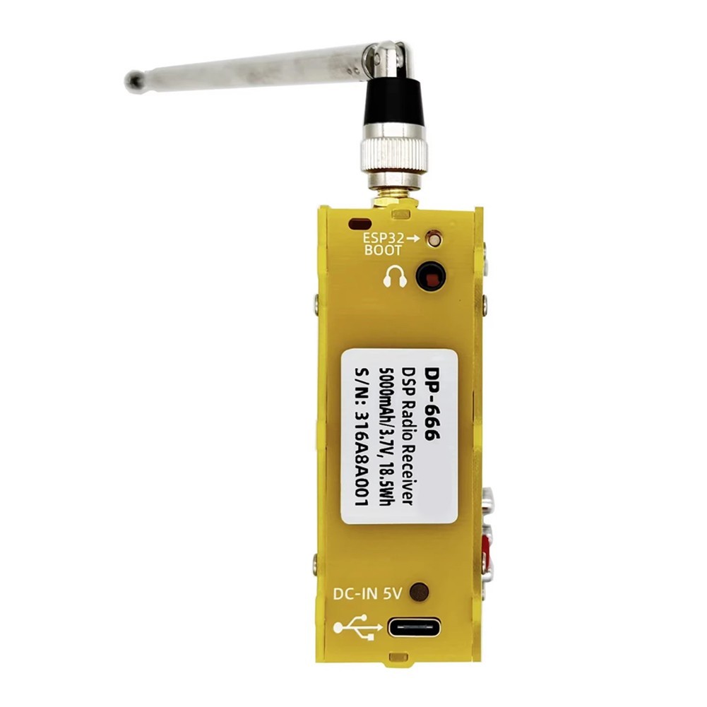 for fm AM Shortwave Radio DP666 with Touchscreen and Multi Language Support