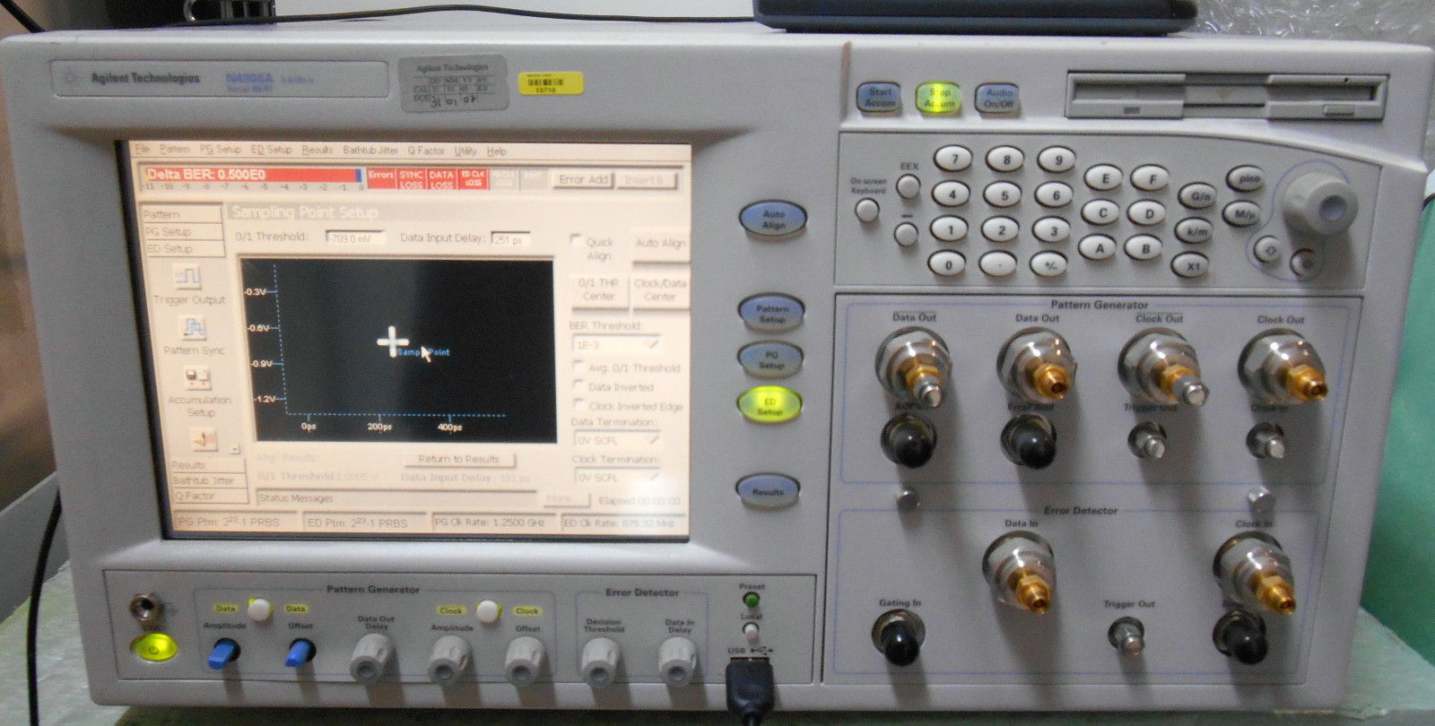 Agilent N4906A Serial BERT 3.6 Gb/s CFG001 12 Gb/s