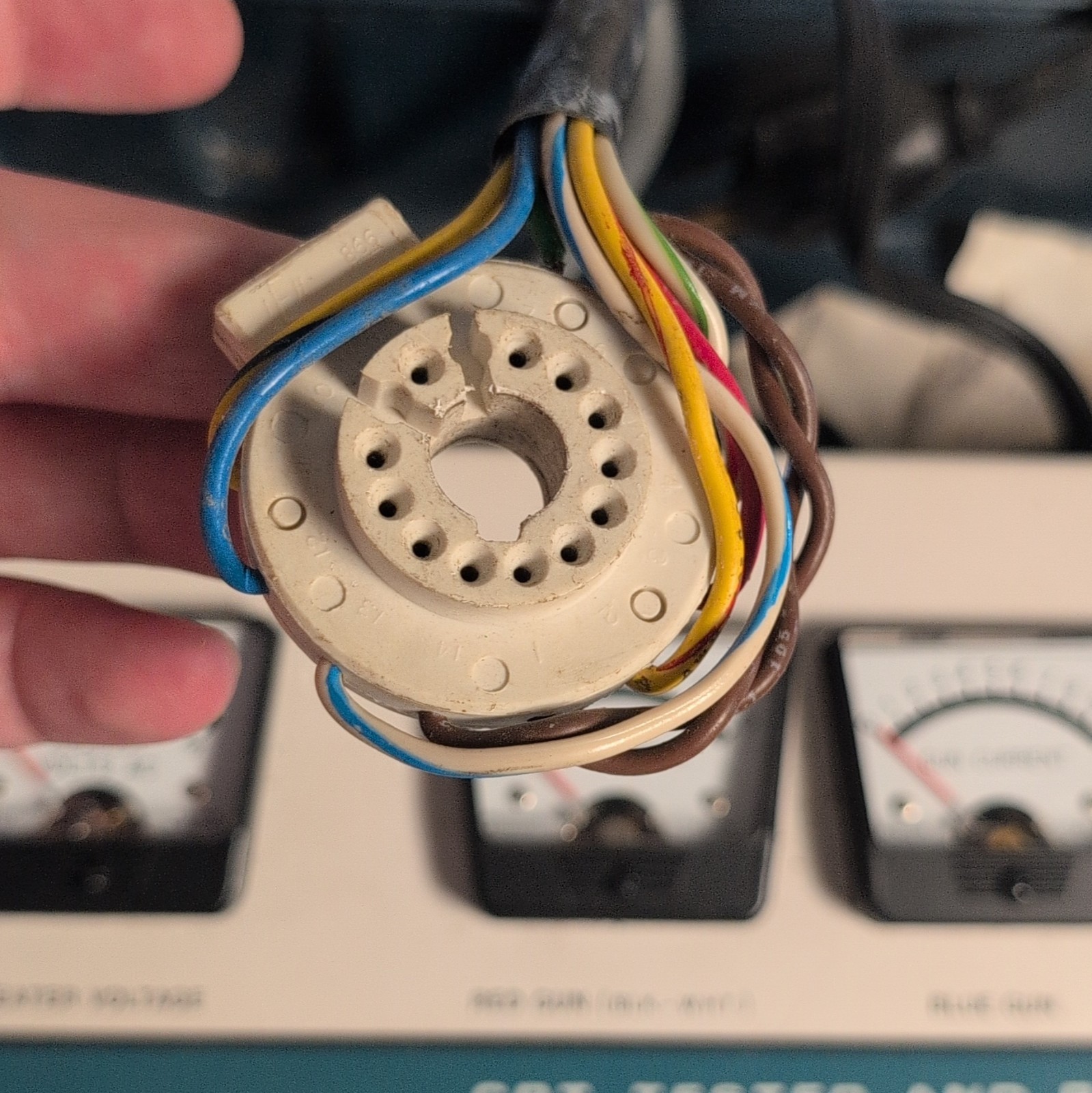Simpson 390-1332 Analog CRT Tester & Rejuvenator Test Equipment Unit