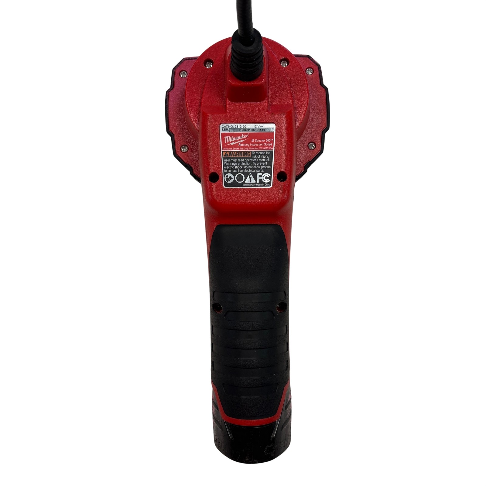 Milwaukee 2313-20 12V Cordless M-SPECTOR 360 Rotating Inspection Scope Camera