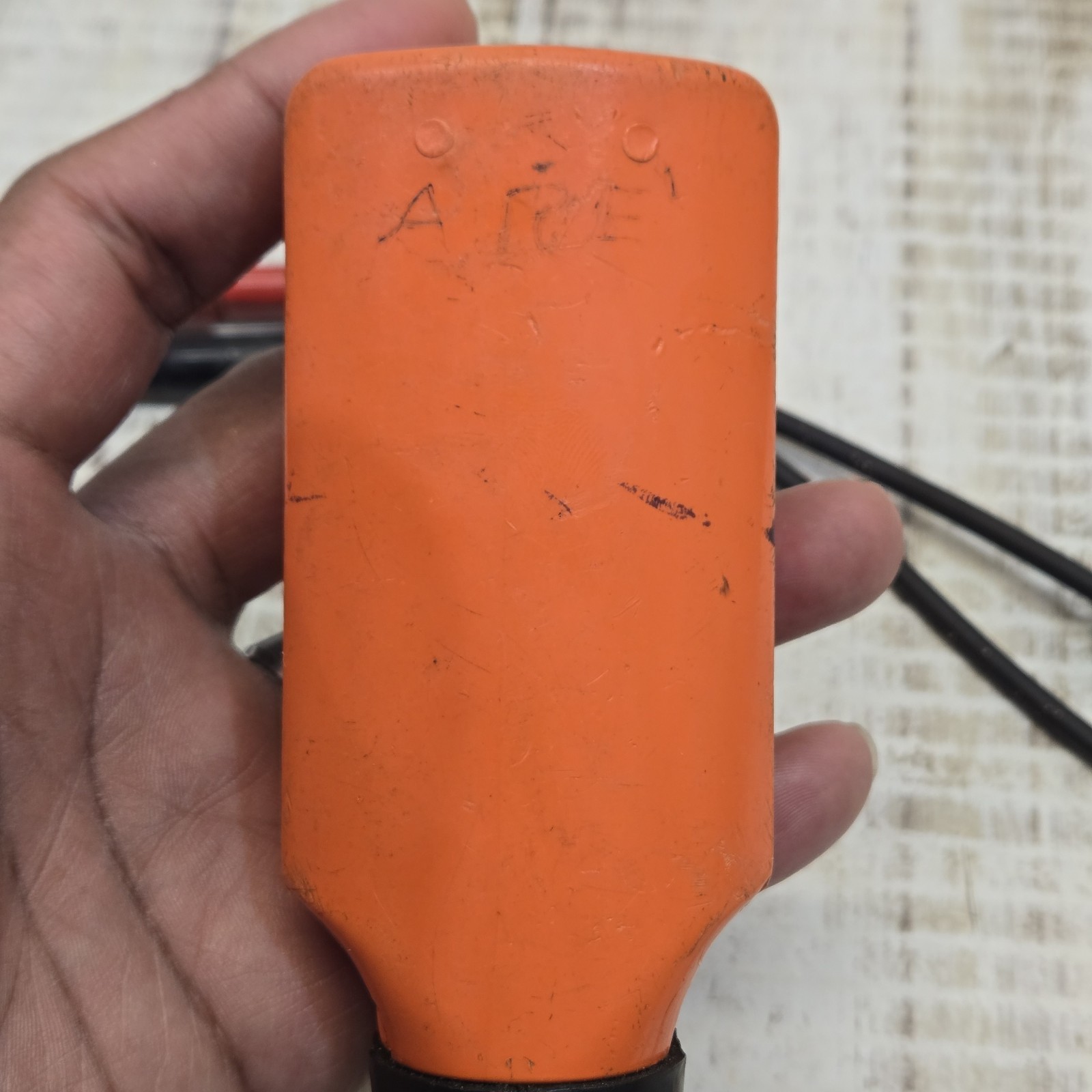 Vintage Etcon VT154 Orange Solenoid Voltage Tester AC-DC to 600V Tested Works