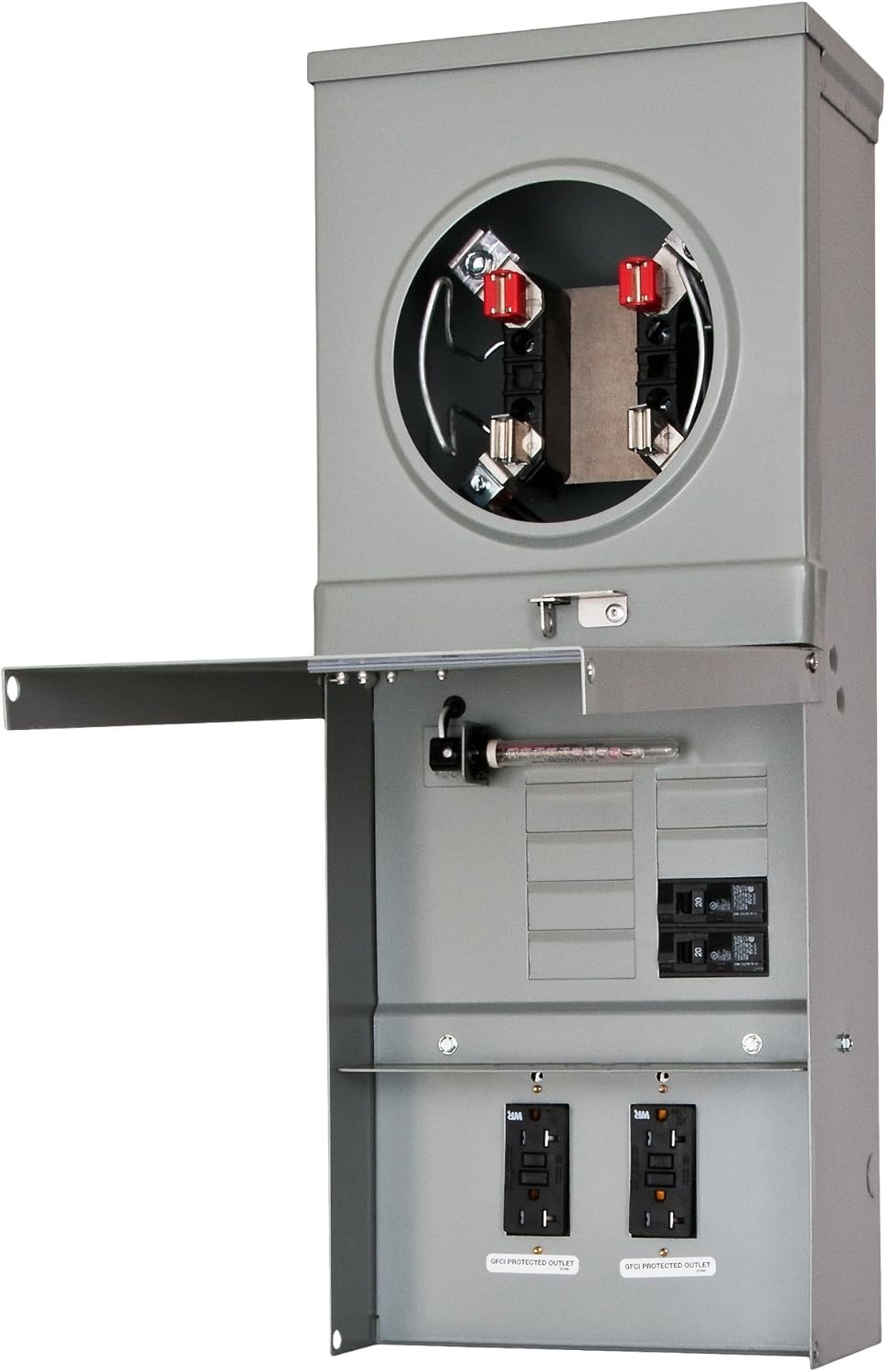 Siemens TL77NT Talon Temporary Power Outlet Panel w/ Two 20a Duplex Receptacles