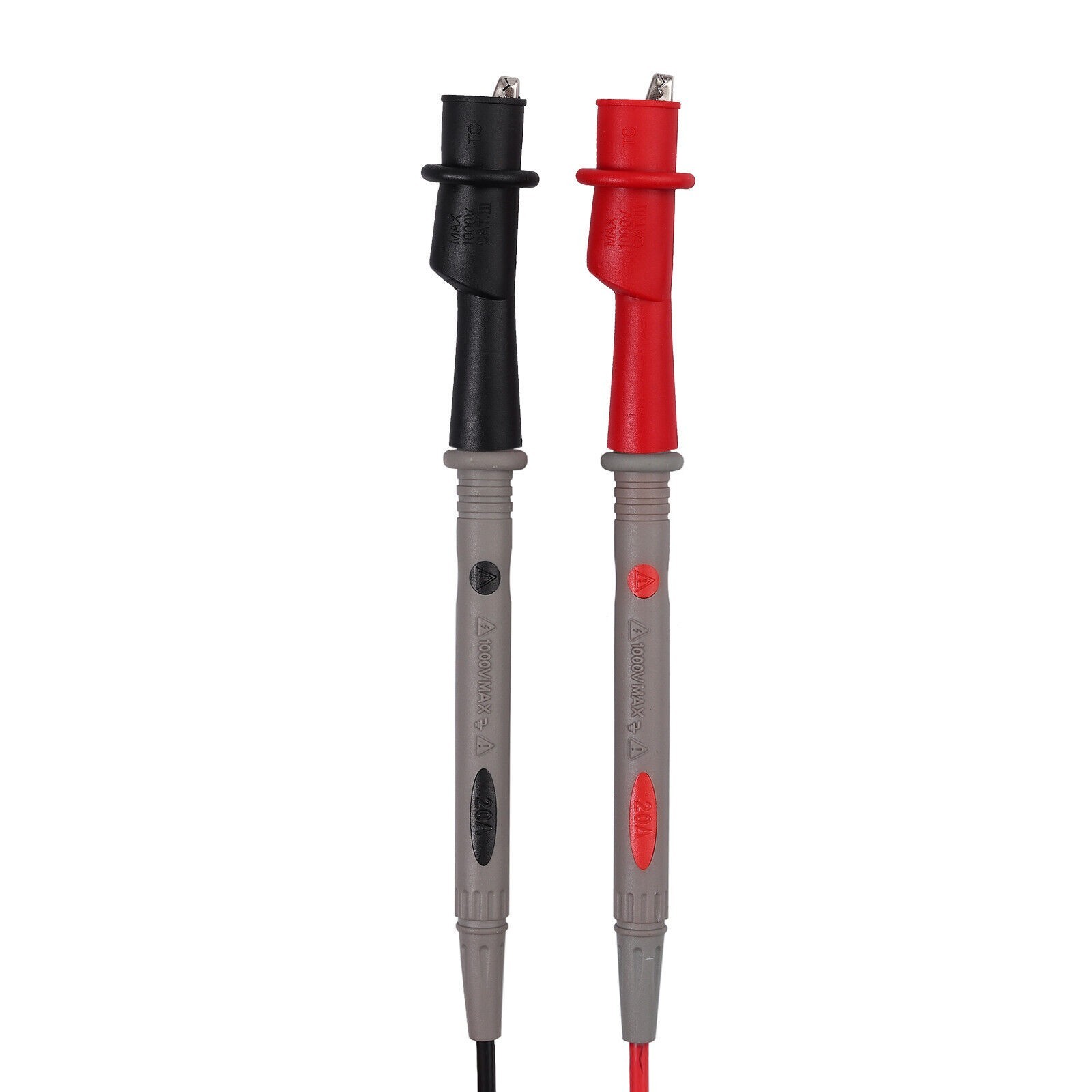 Multimeter Test Leads for Fluke Meter Electrical Alligator Clip Probes 1000V 20A